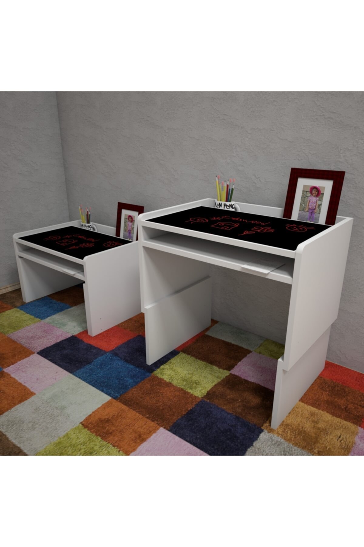 Emkawood Dream Montessori Yükseklik Ayarlı Masa