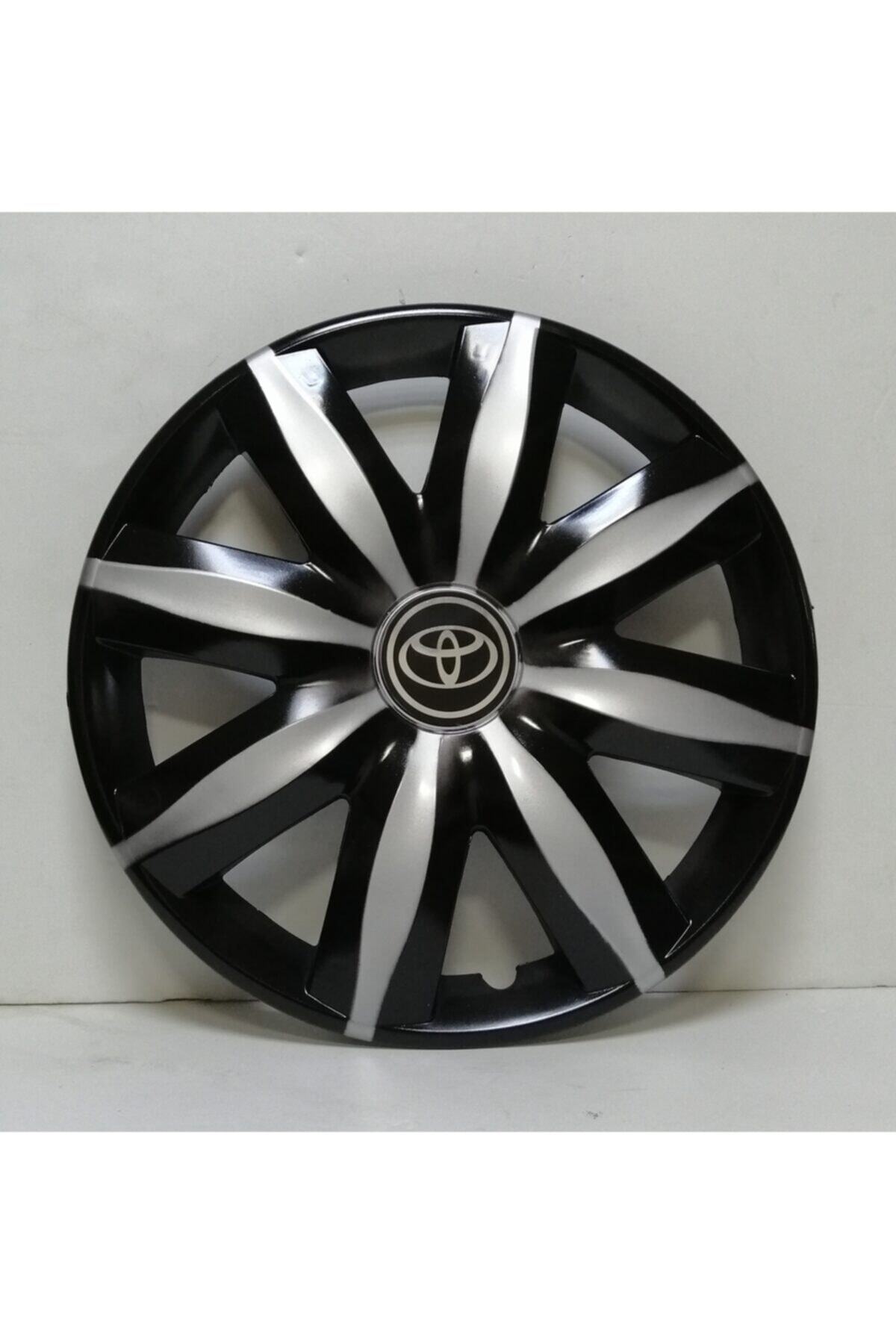 Çobanoğlu Toyota 14 Inç Jant Kapağı Takımı Çelik Görünümlü Kırılmaz 4 Adet