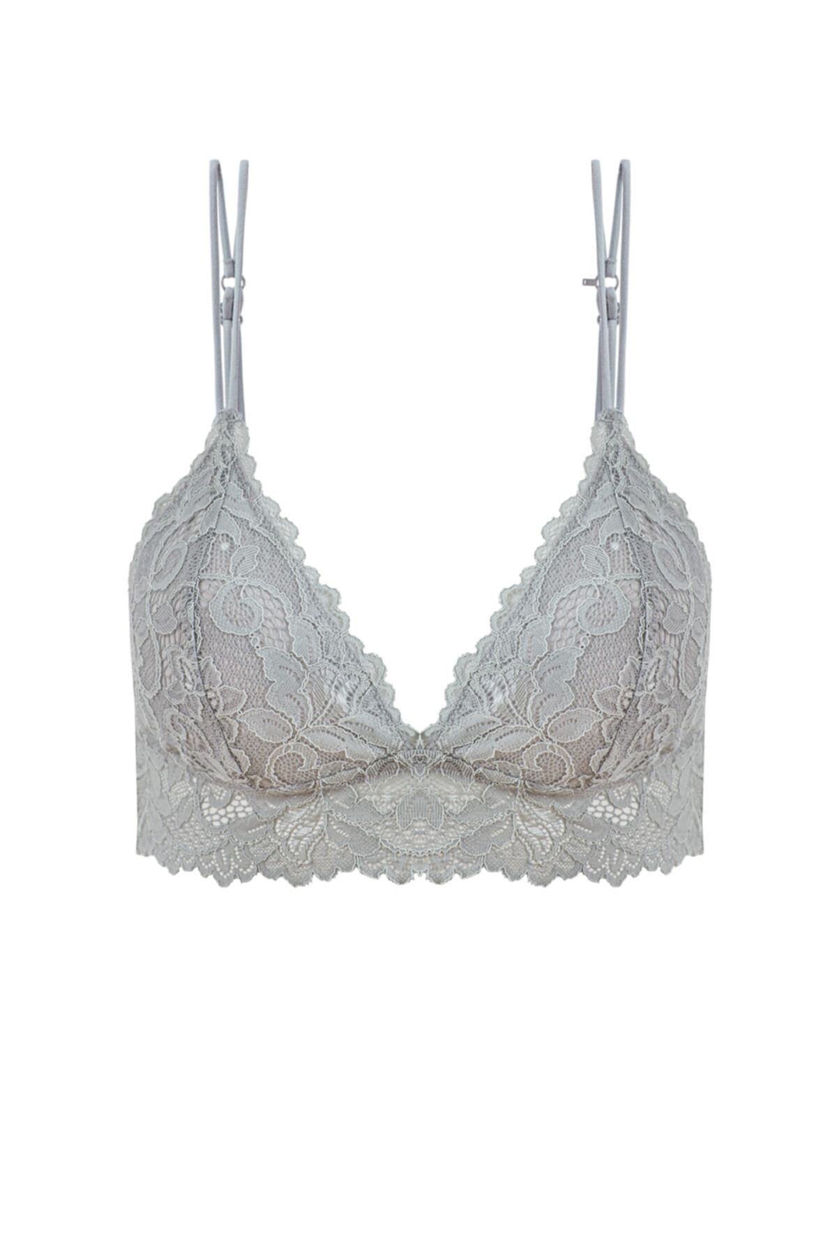 HAREM SUARE Kadın Açık Gri Bralet Sütyen