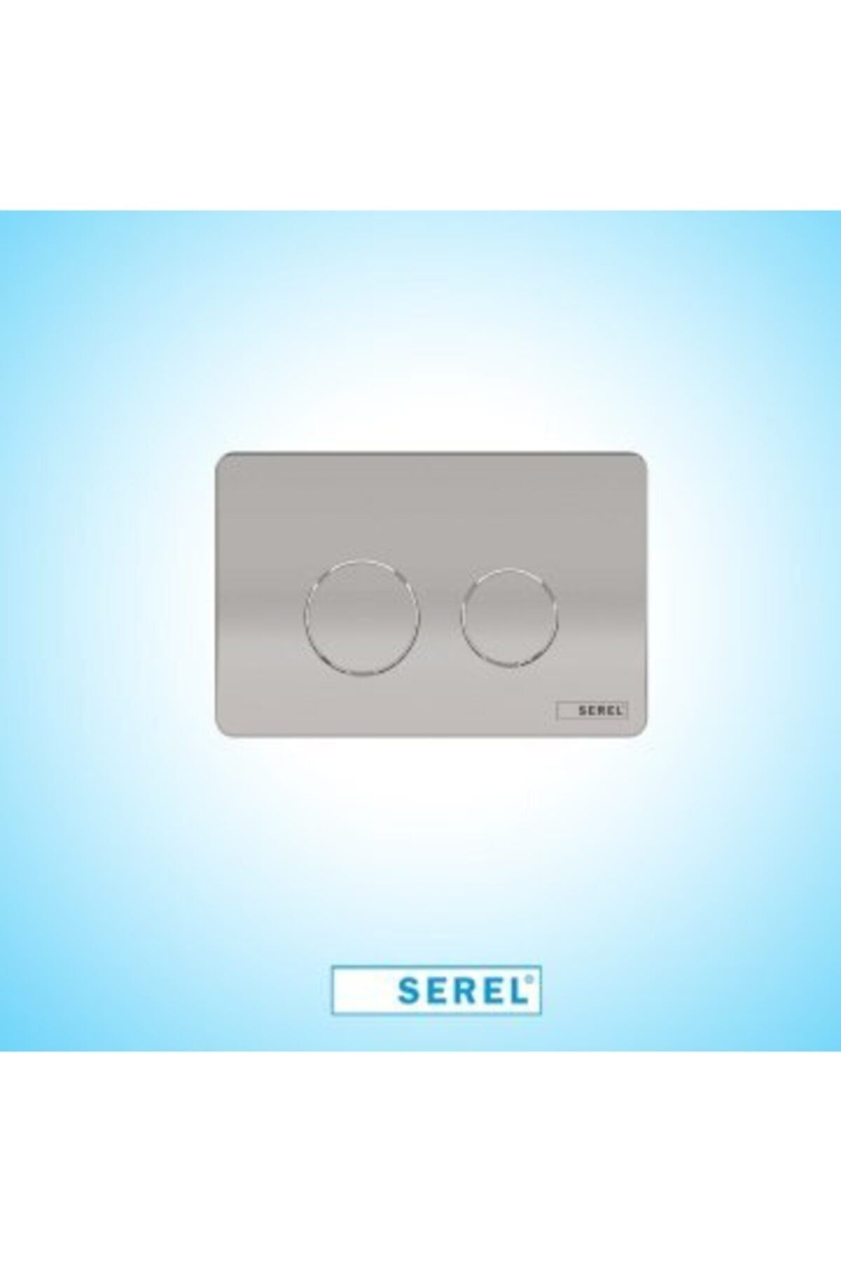 Serel Gömme Rezervuar Için Parlak Basma Butonu--p570120
