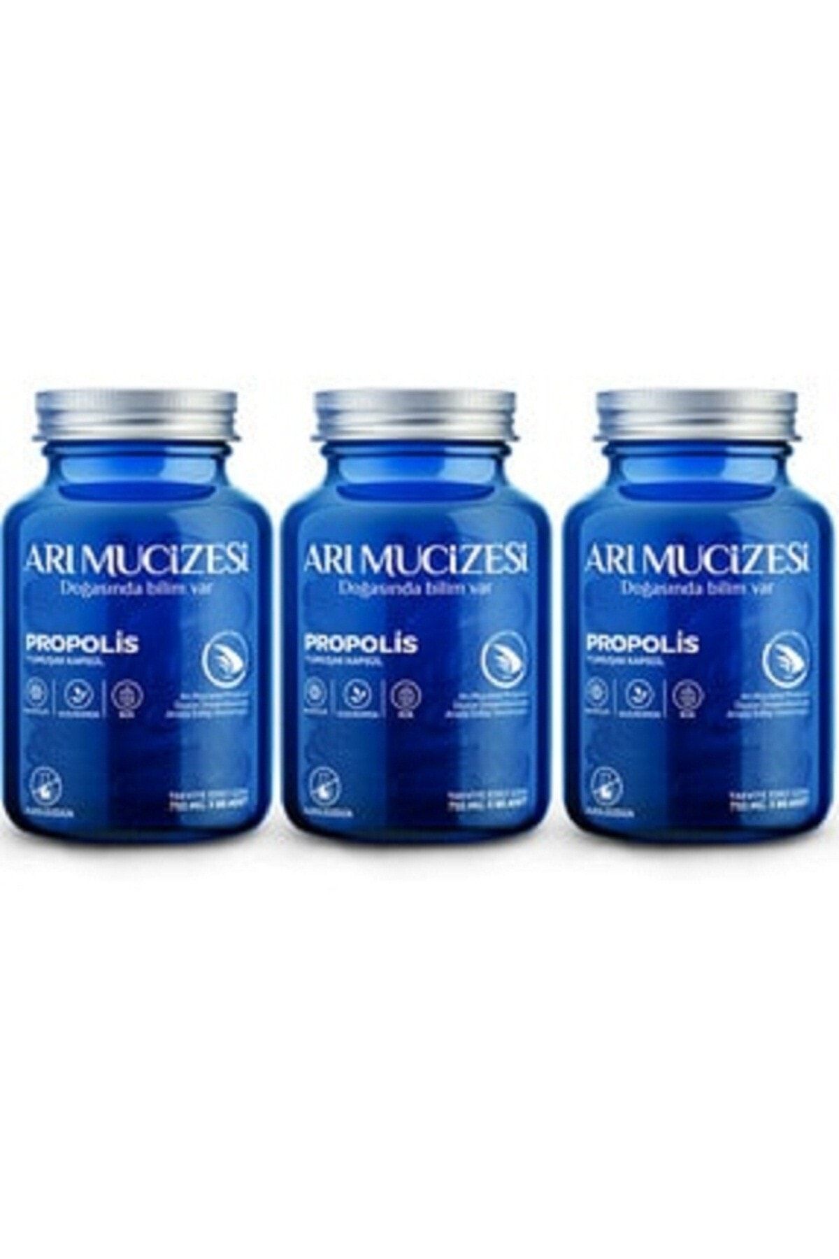 Arı Mucizesi Propolis Softgel 3x60 Yumuşak Kapsül Prosoftglx3