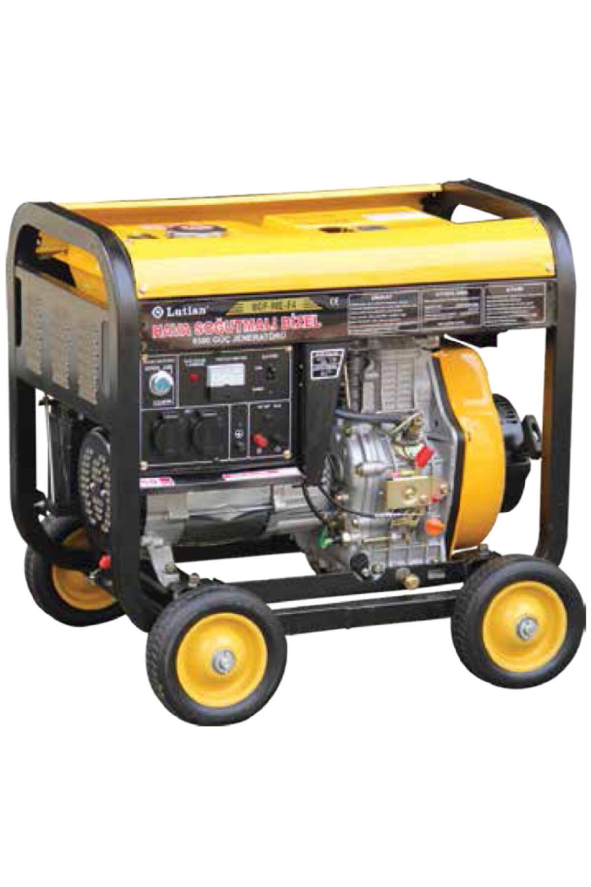 Lutian 7gf-mef4 220v Dizel Jeneratör 8 Kva