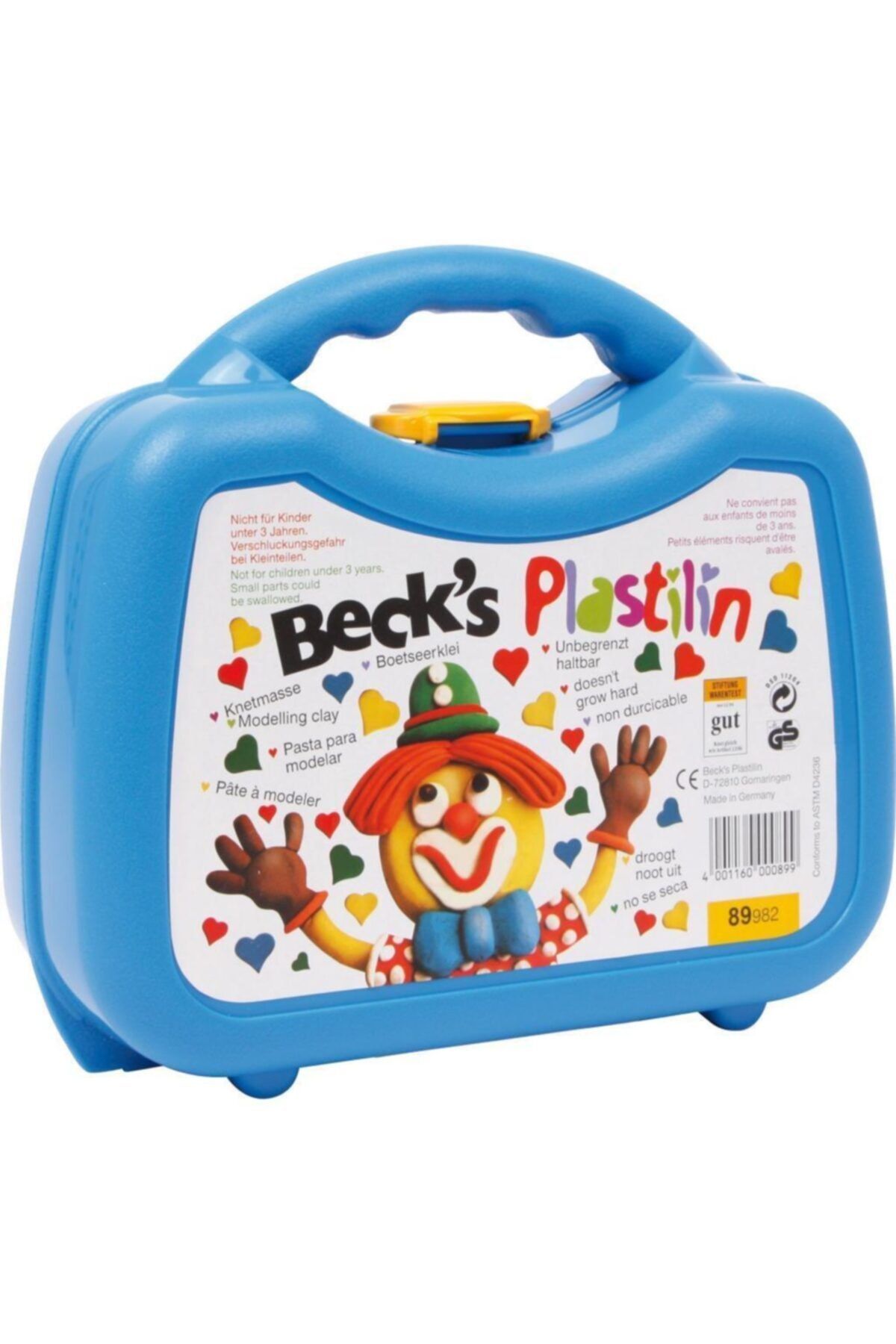 Ponart Becks Plastın Oyun Hamuru Araçlar Içinde Çanta 7 Li