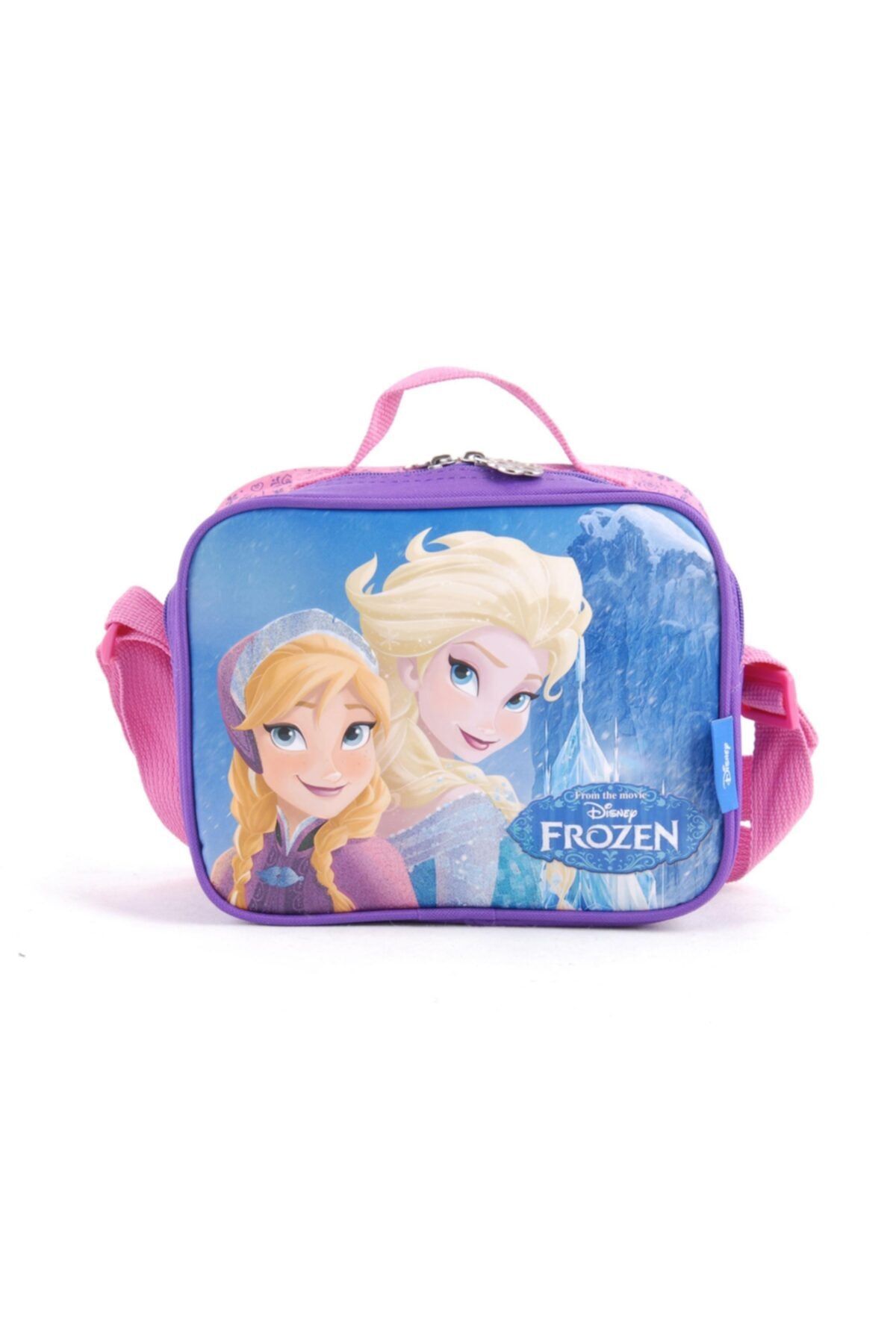 GROUND Kız Çocuk Mor Frozen Lisanslı Beslenme Çantası 86113
