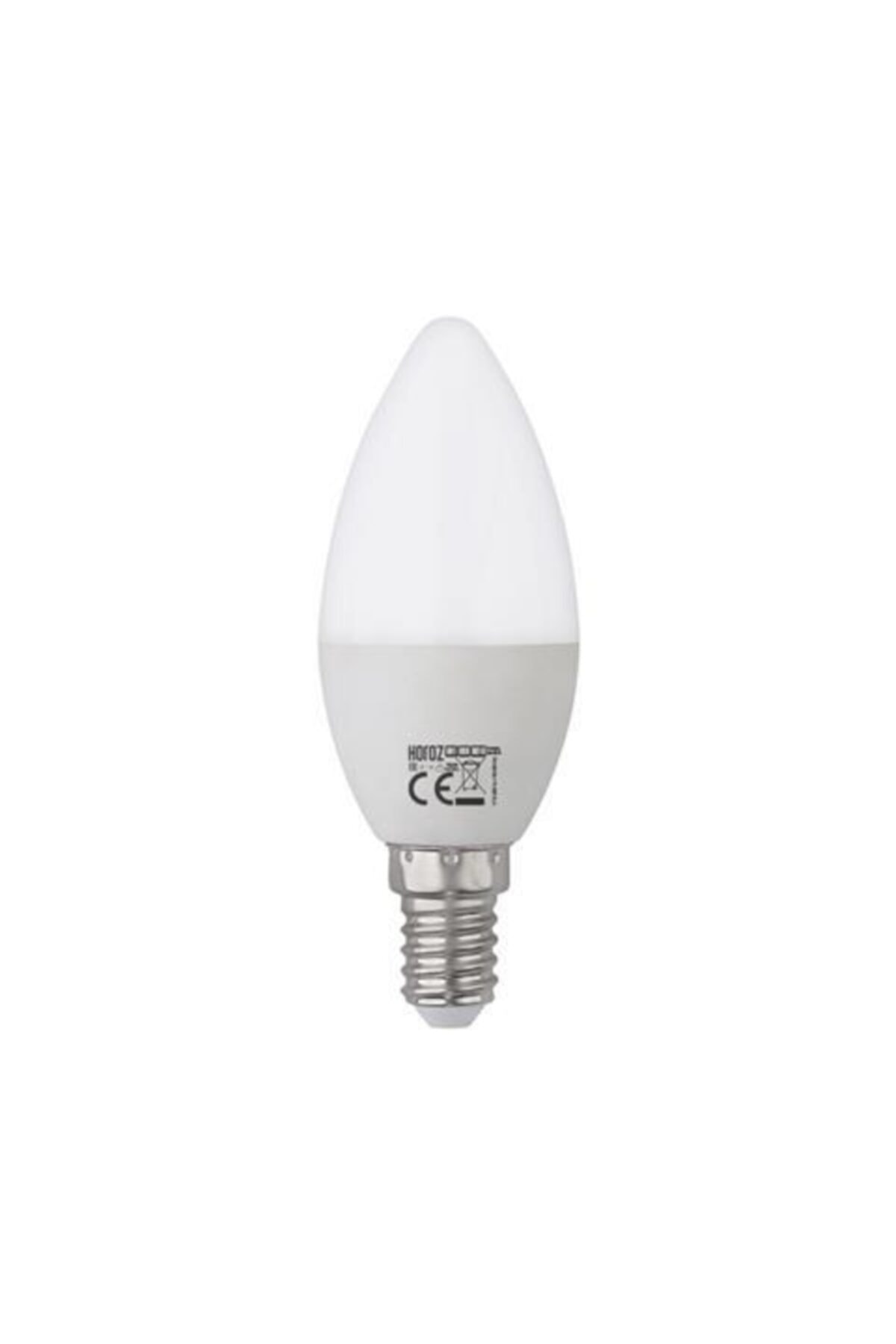 Horoz Elektrik 6 Adet 5w - 40w E14 Duy Beyaz Işık Buji Led Ampul Avize Ampulu Mum Ampul Ince Duy