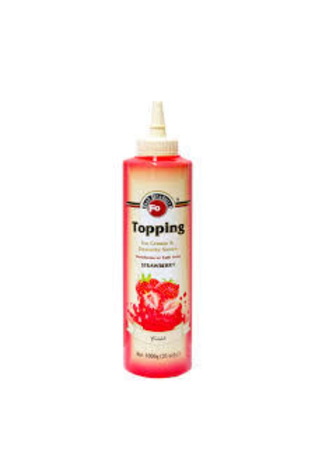 FO Çilek Meyveli Topping (dondurma Sosu) 1 Kg