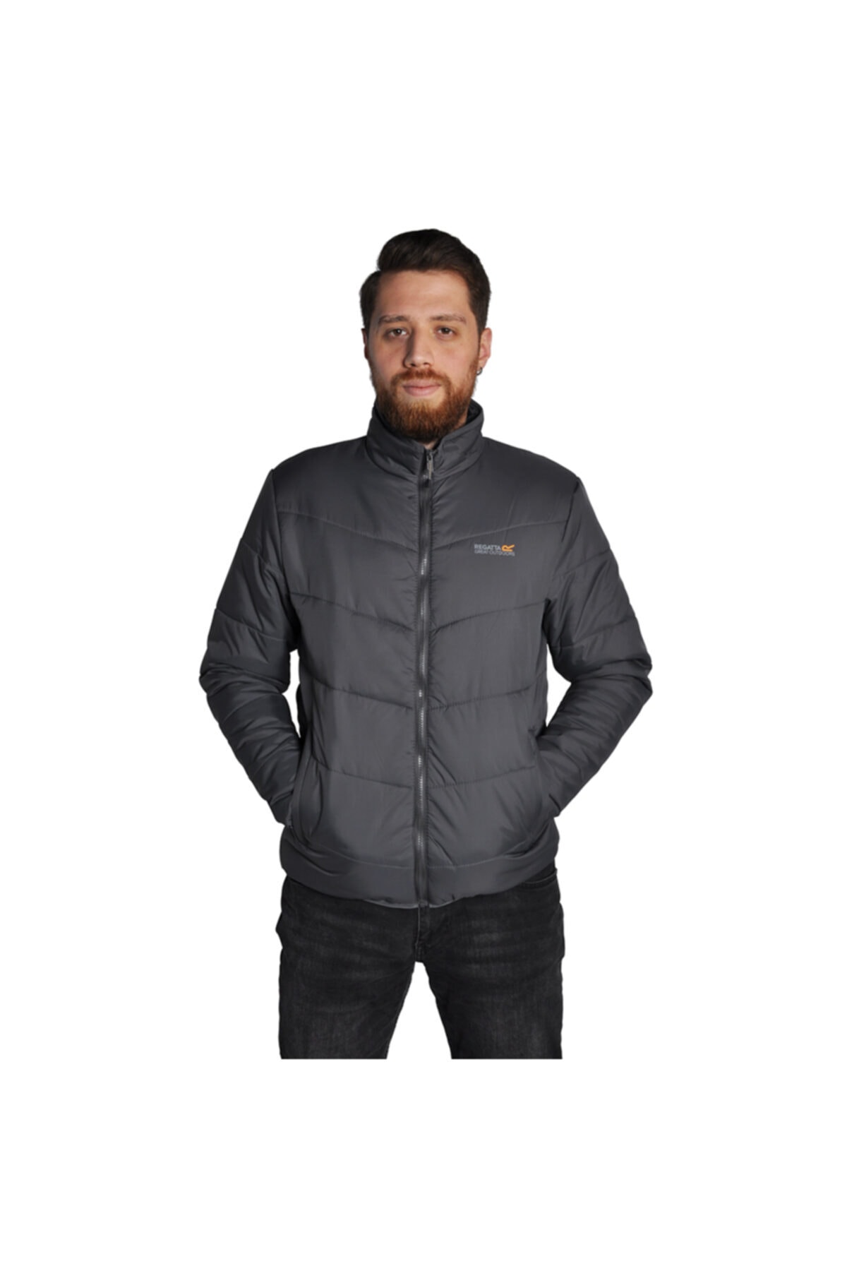 Regatta Byzer Erkek Mont Gri - S