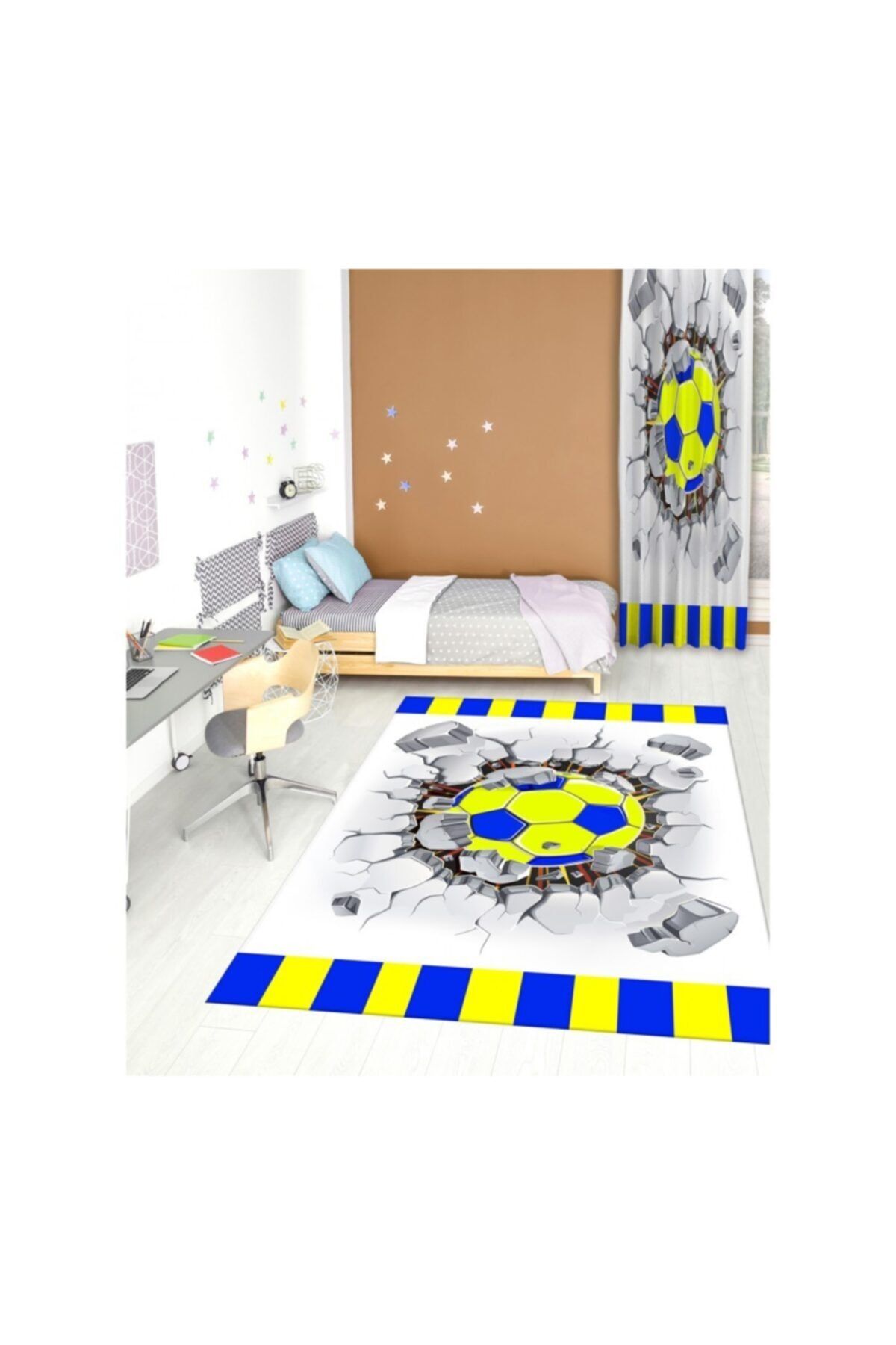 Jungle Fenerbahçeli 133x190 Çocuk Halısı
