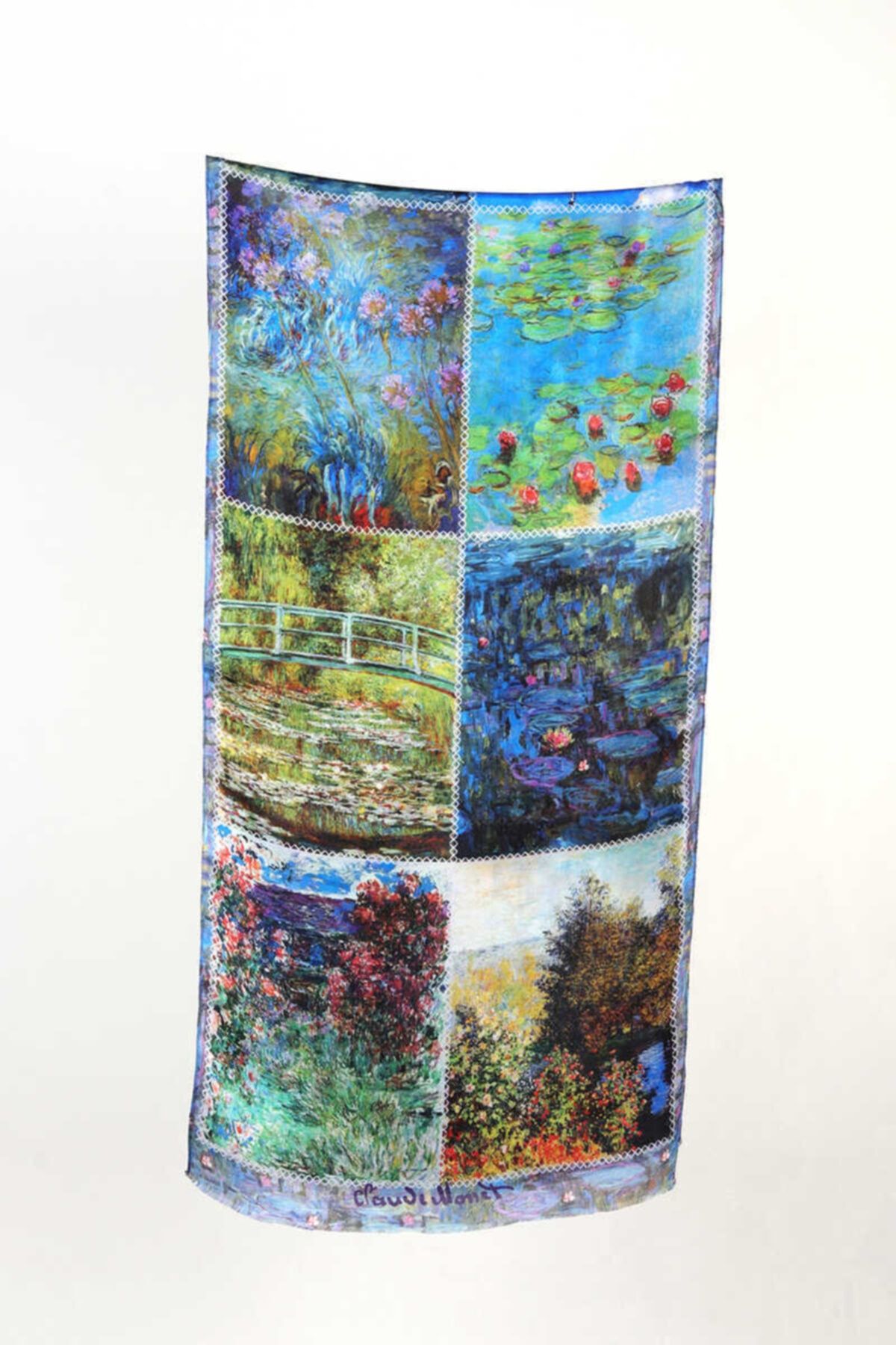 Bursa İpek Tablo Desen - Monet Kolaj
