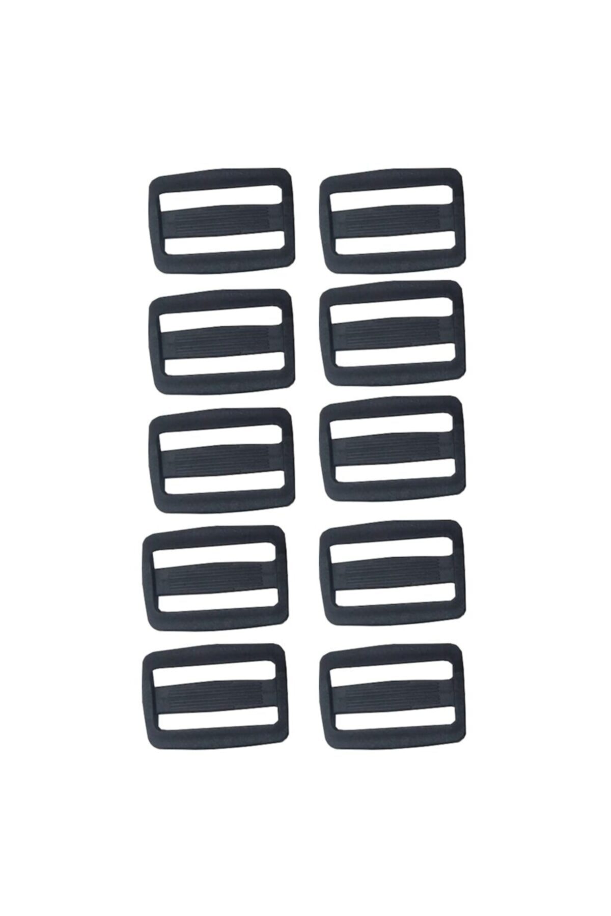 Ammoon Plastik Çanta Ayar Tokası Plastik 20 Adet 4cm