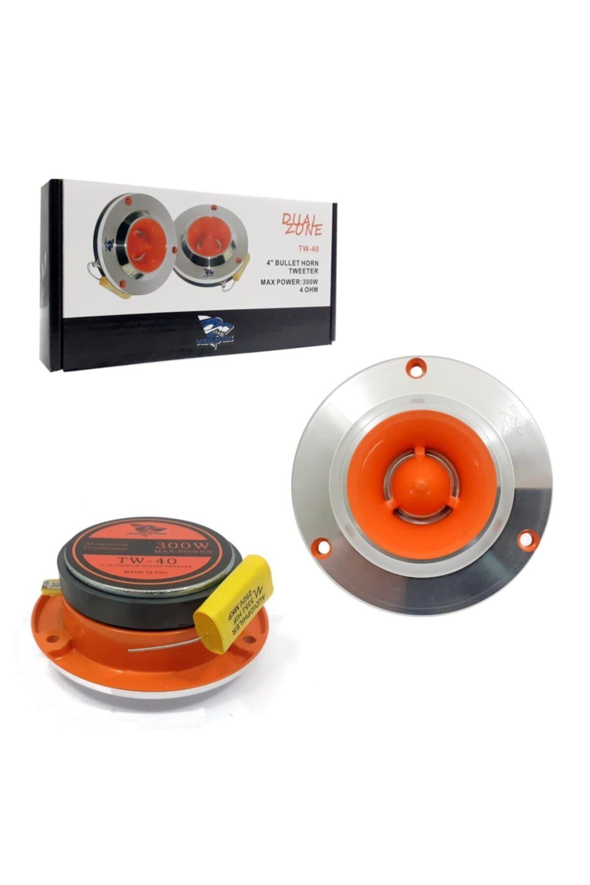 megavox Oto Hoparlör 10cm 300w Tweeter Tw-40