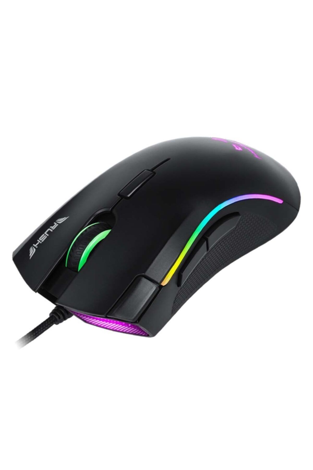 Rush Rm91 Kbl.oyuncu Mouse,24000dpı,rgb ,7d