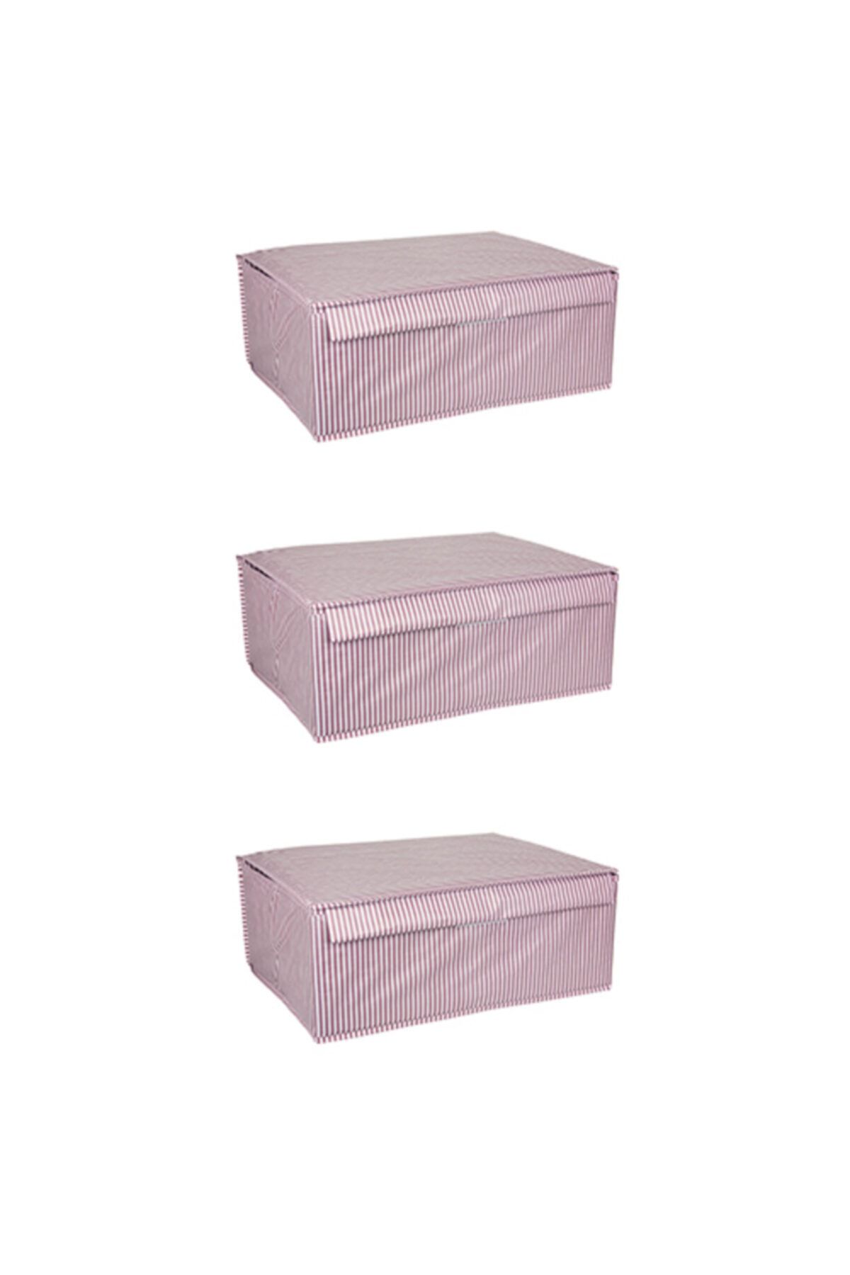 Arrita Home Çok Amaçlı Saklama Kutusu -baza 3lü Set