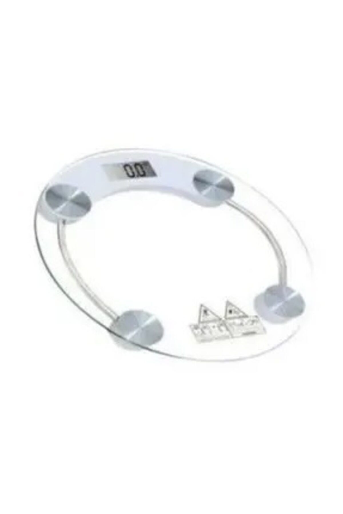 caddeoutlet Dijital Yuvarlak Cam Baskül Terazi Cd1051