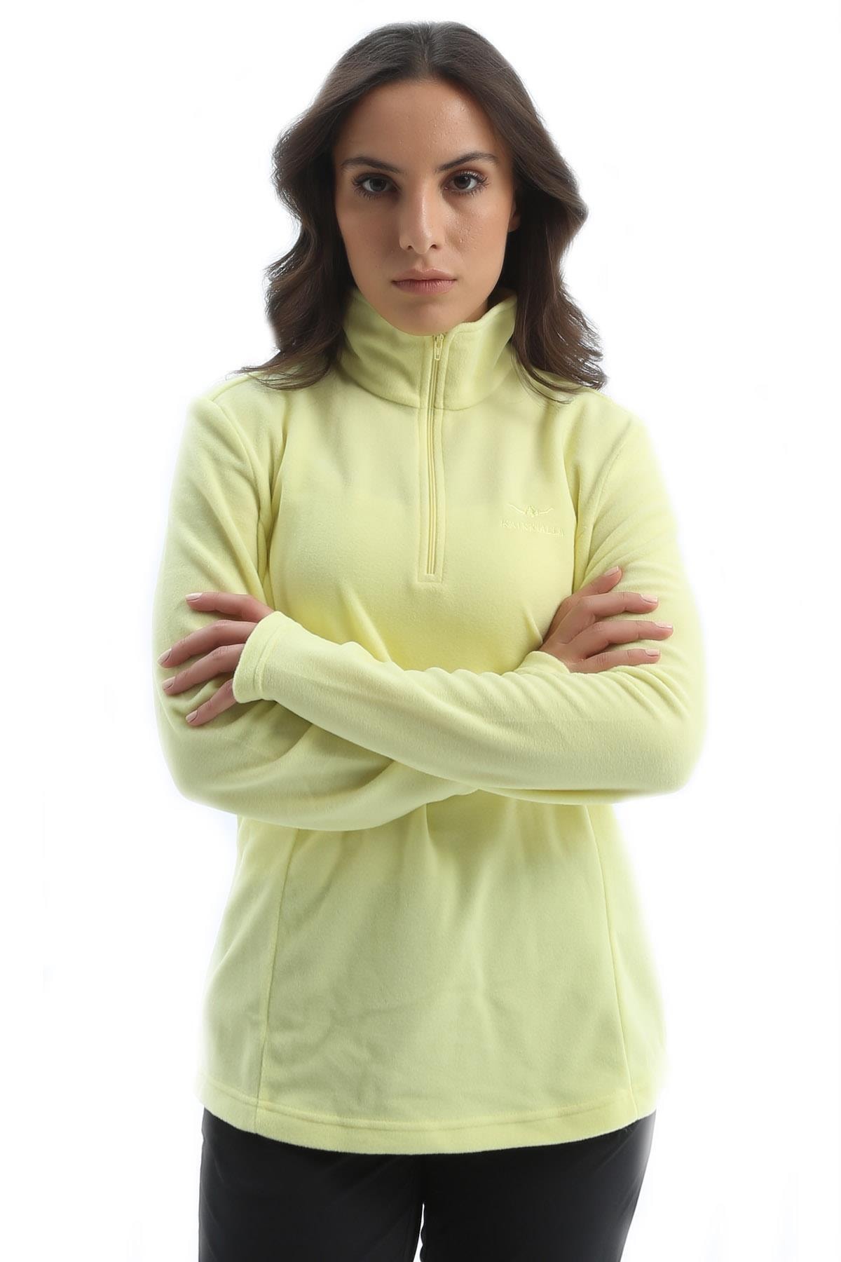 Kaikkialla Nanuk 1/4 Zip Kadın Polar - Kk40101-3000