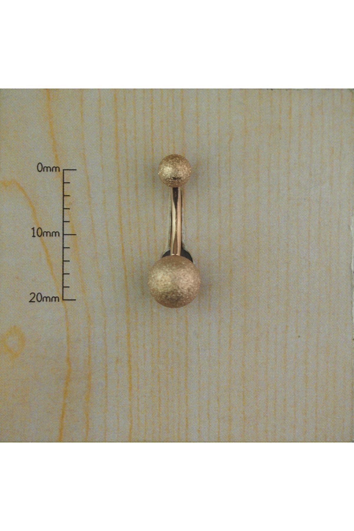 Abuksubukşeyler Cerrahi Çelik Göbek Piercing 10 Mm