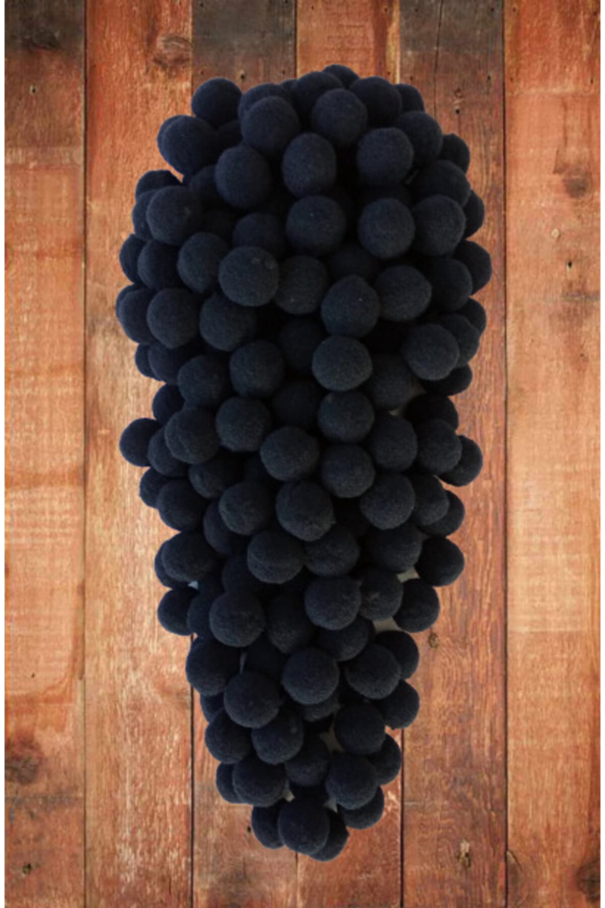 Kezban Tekstil Peluş Ponpon 2cm Siyah 100 Adet