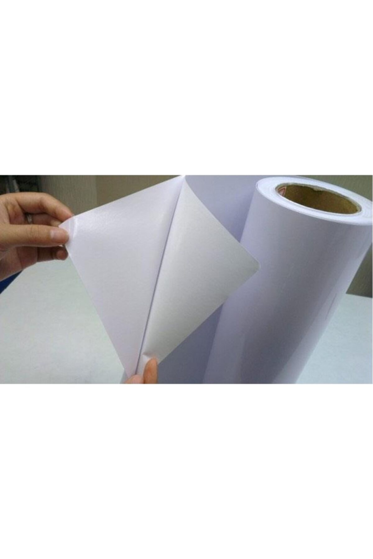 AUTOFOLYO Beyaz Folyo Parlak Lake Görünümlü Süper Kalite-sınırlı Stok 75 Cm-1 Metre