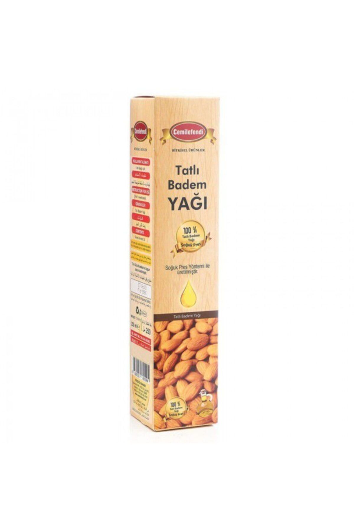 Cemil Efendi Tatlı Badem Yağı 250 Ml Doğal