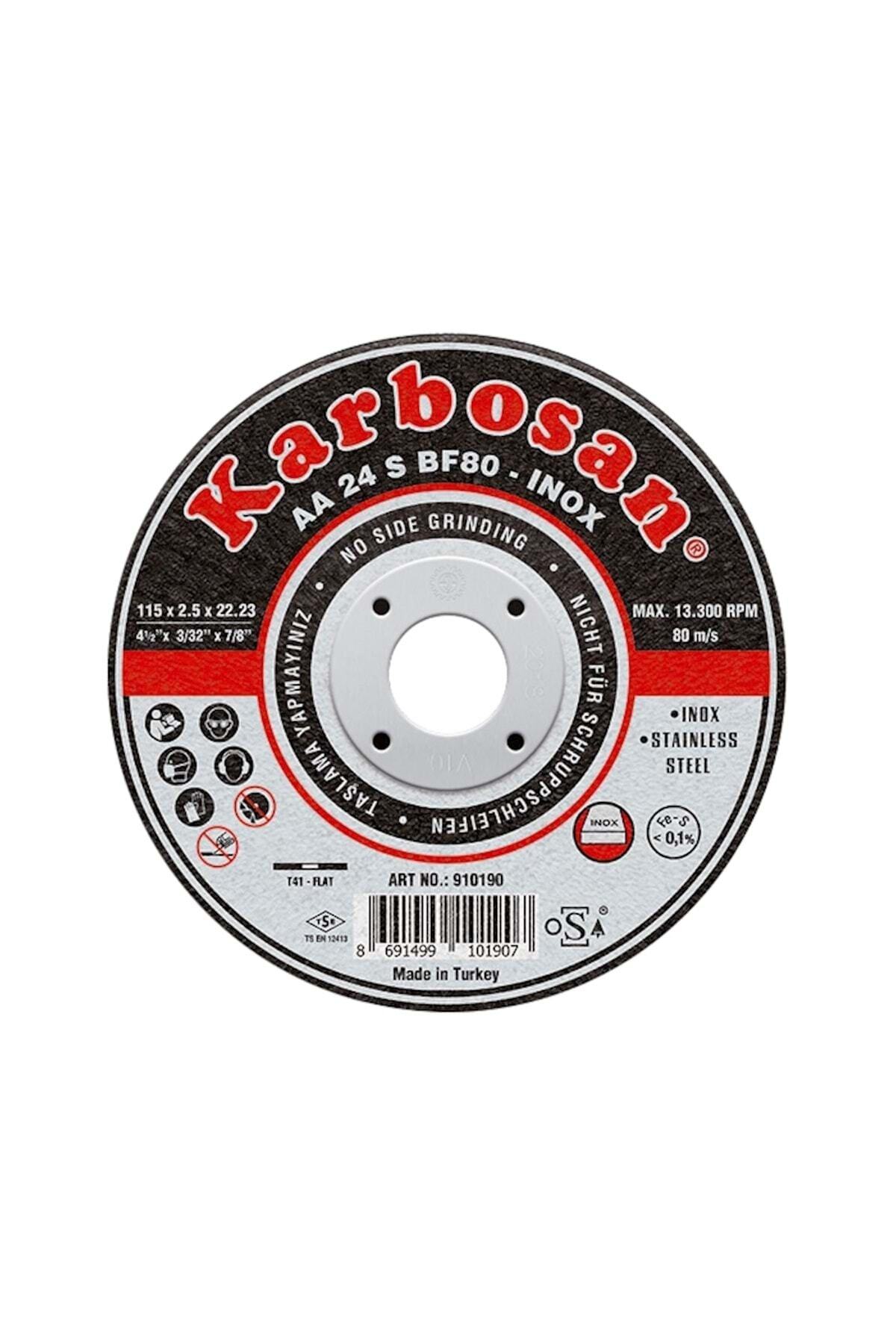 KARBOSAN Thin Inox 115x1.0