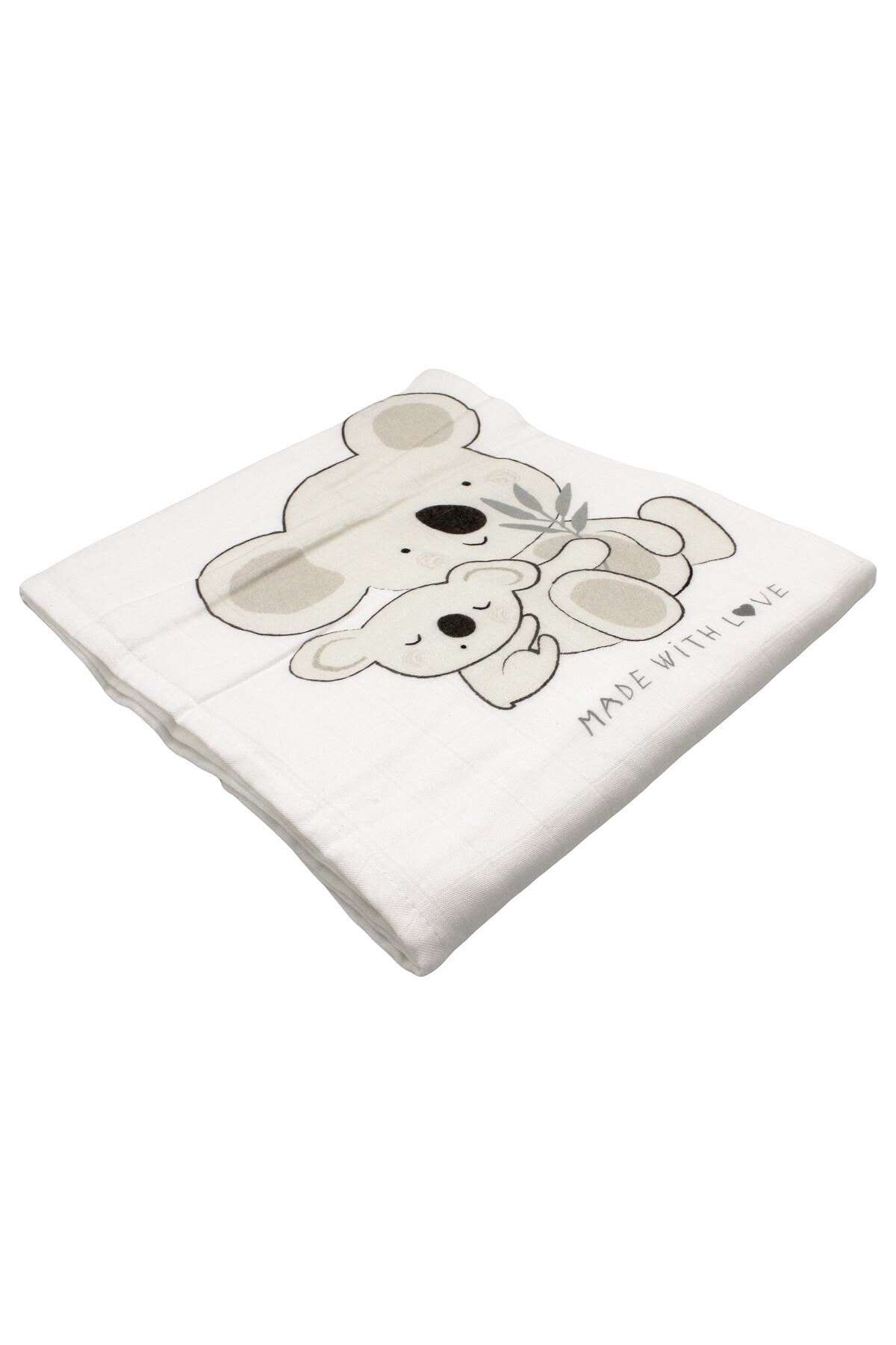 Bibaby Bambu Koala Kız Erkek Bebek Çok Amaçlı Müslin Battaniye