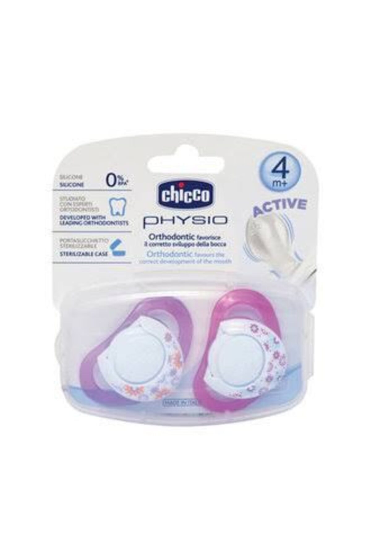 Chicco Physoring Silikon Emzik 2li 4m+