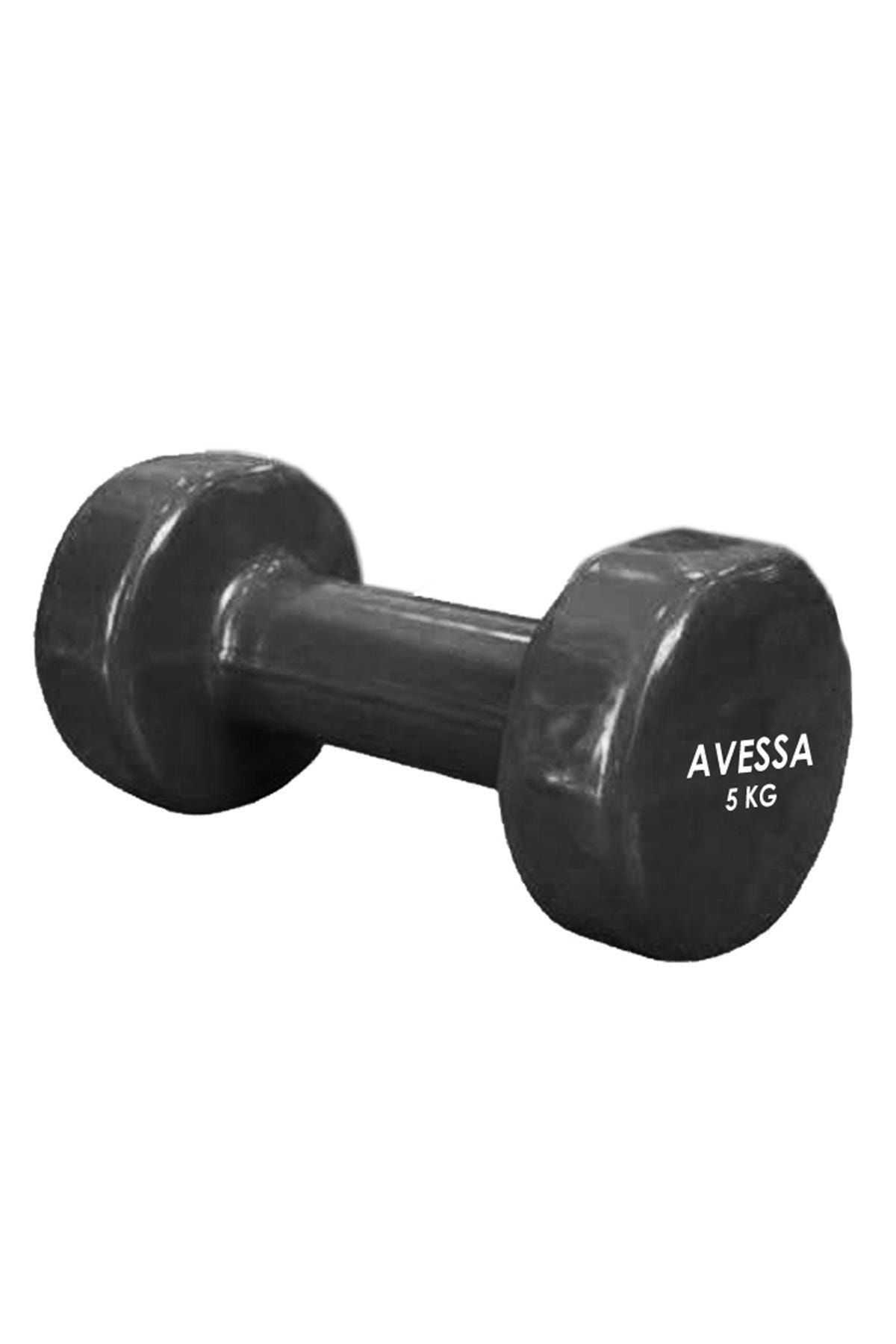 AVESSA 5 Kg Vinly Kaplı Dambıl 1 Adet