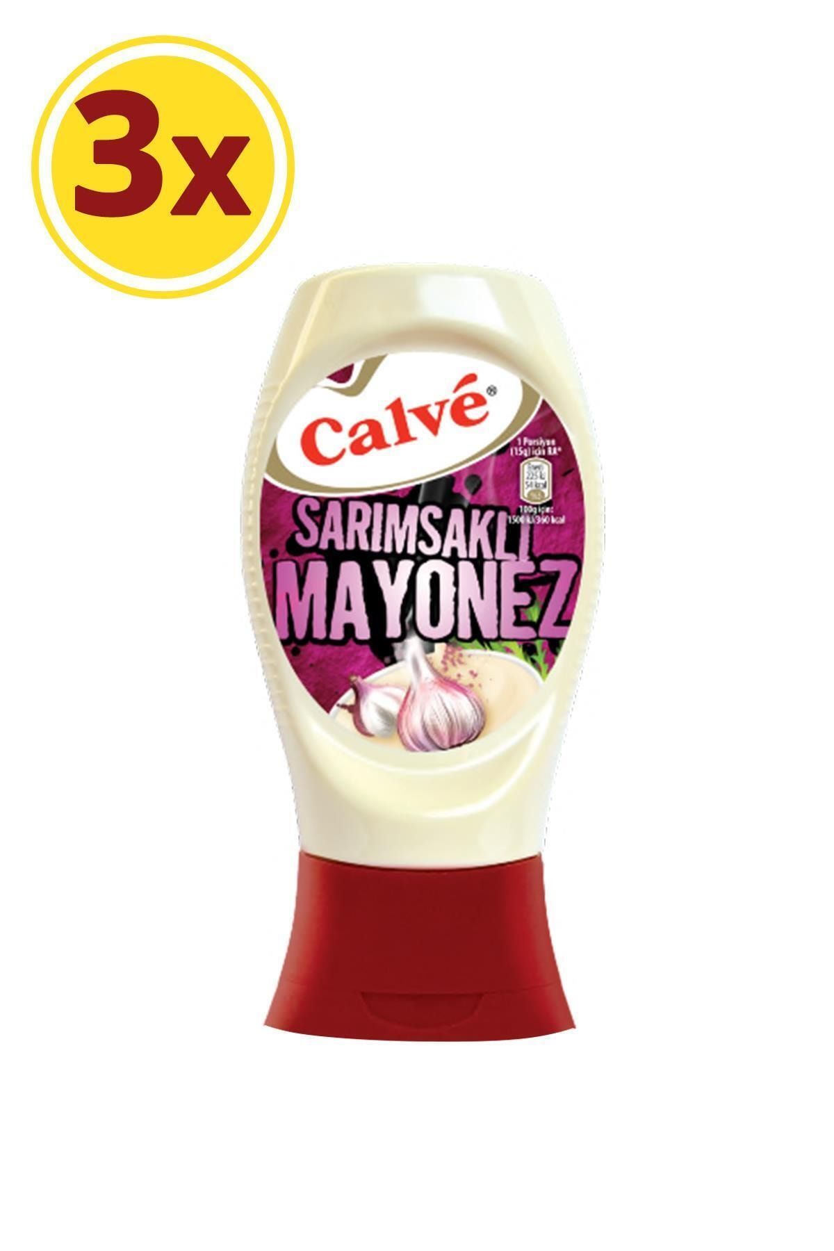 Calve Sarımsaklı Mayonez X 3 Adet