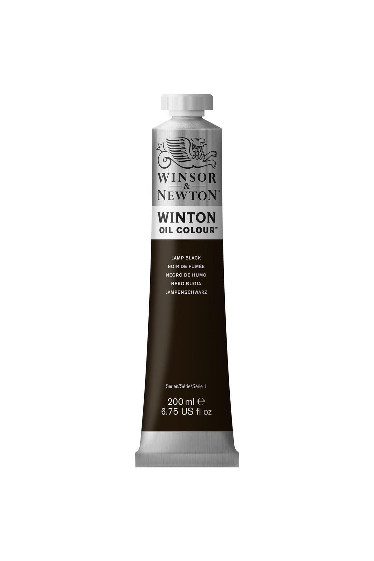 Winsor Newton 337 Lamp Black Winton Yağlı Boya 200 ml