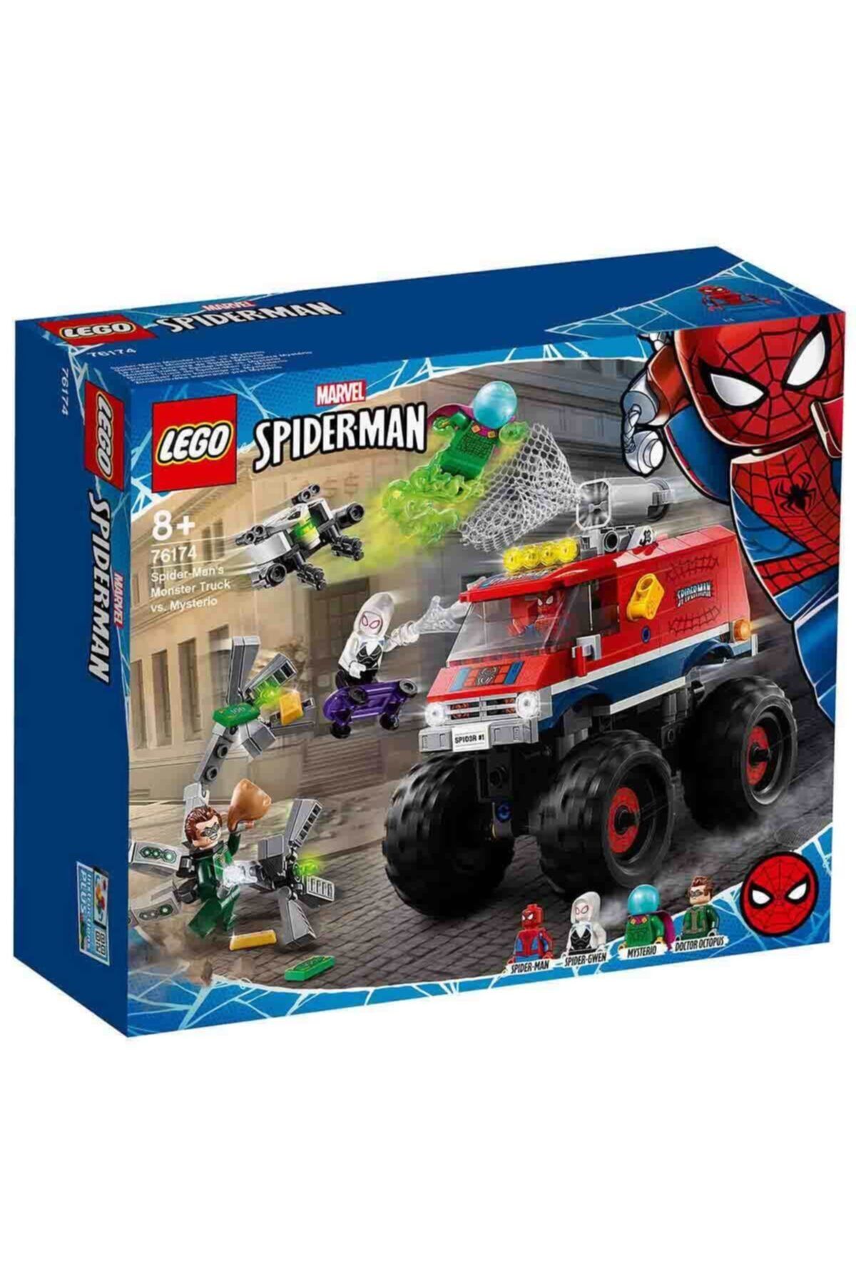 LEGO Marvel Super Heroes Örümcek Adam'ın Canavar Kamyonu Mysterio'ya Karşı 76174