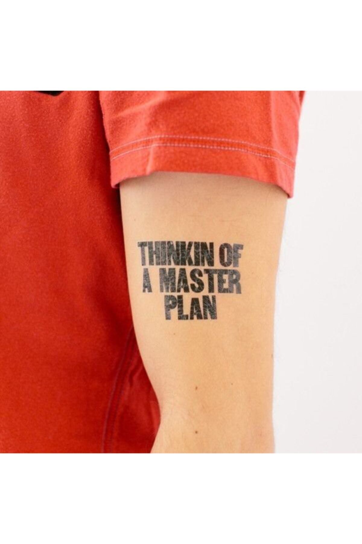 Tattly Tattoo Tattly Geçici Dövme Thinkin Of A Master Plan