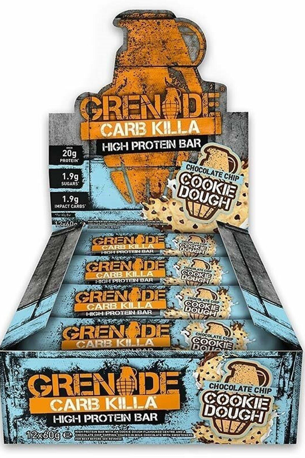 Grenade Carb Killa Protein Bar 60 Gr 12 Adet - Kurabiye