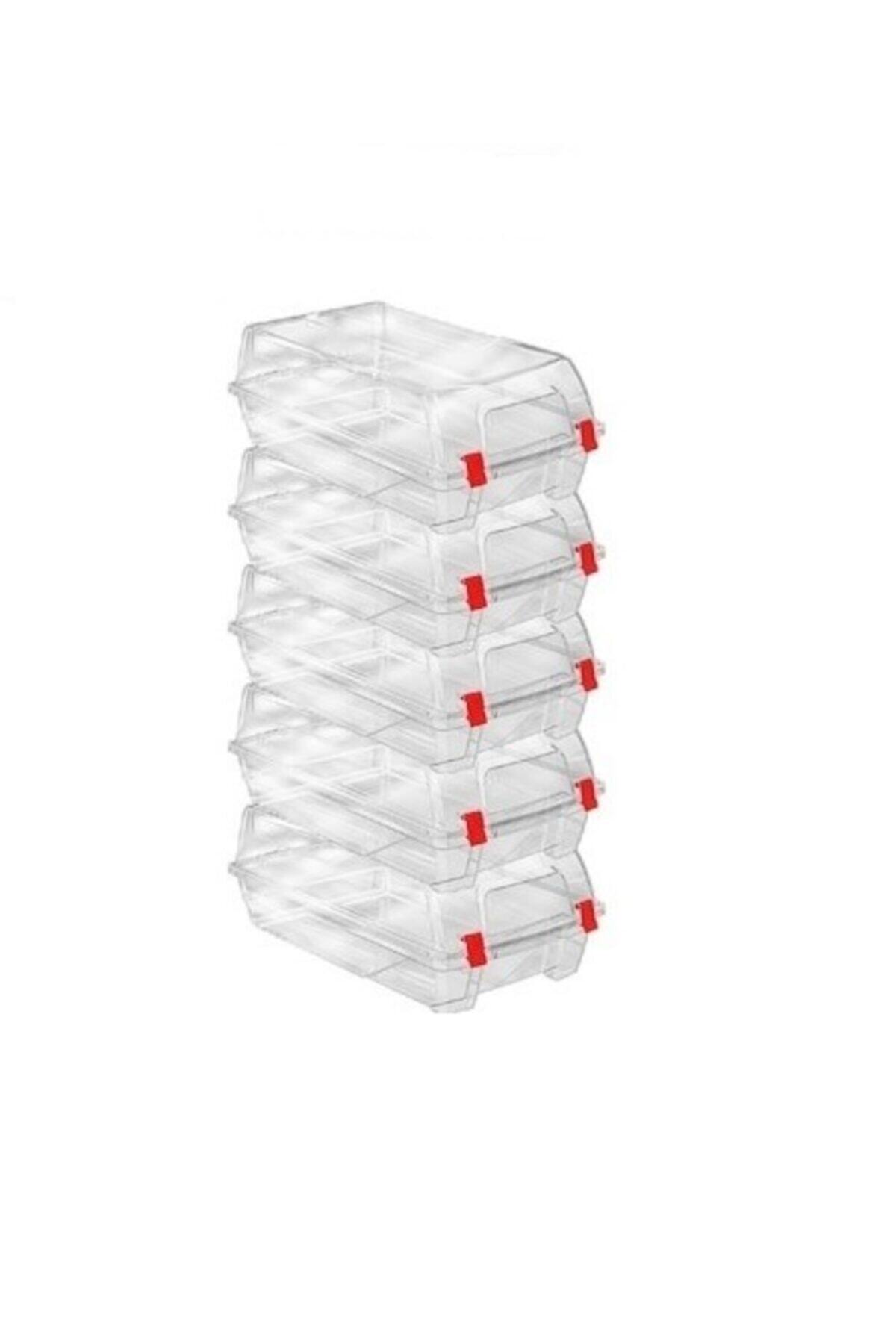 İntekcity Kadın Ayakkabı Kutusu Şeffaf (5 Adet) (19,7 X 32,9 X 11,2)