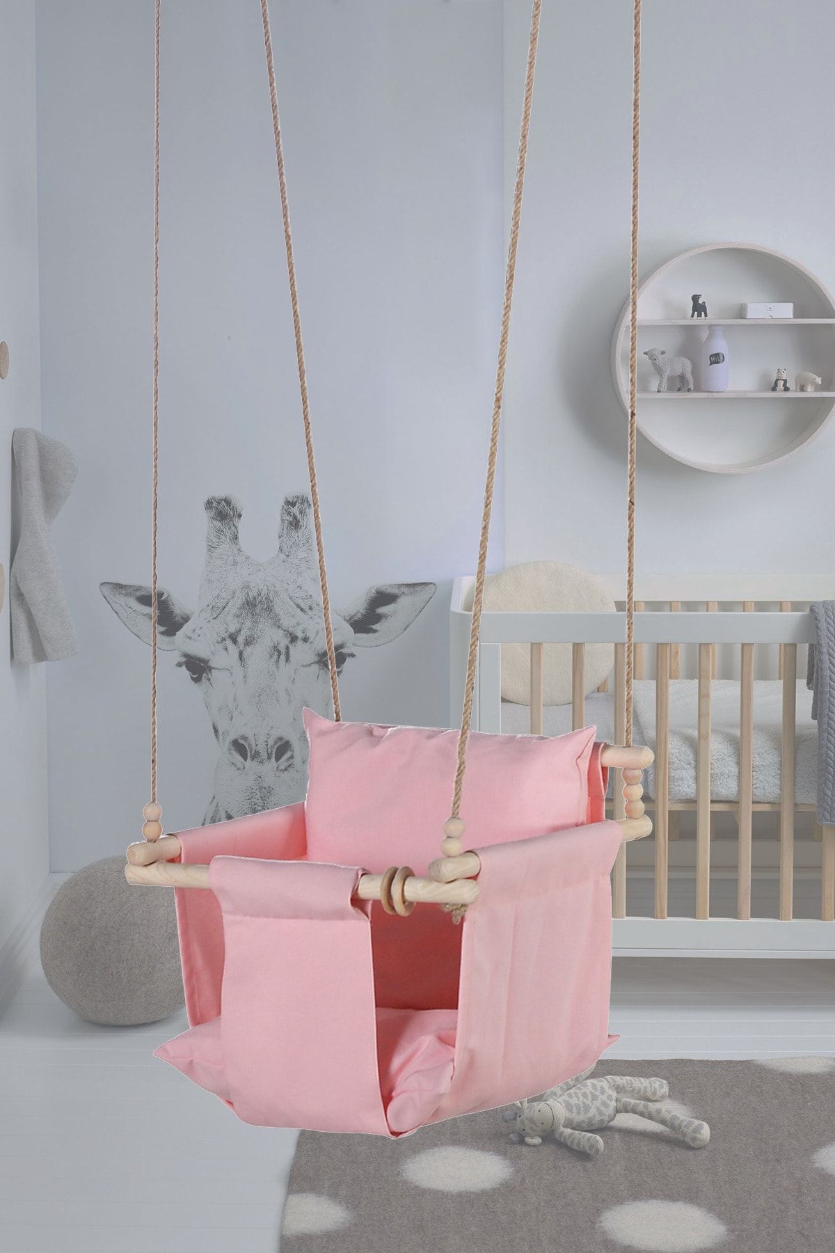 KUKKİ Pembe Salıncak
