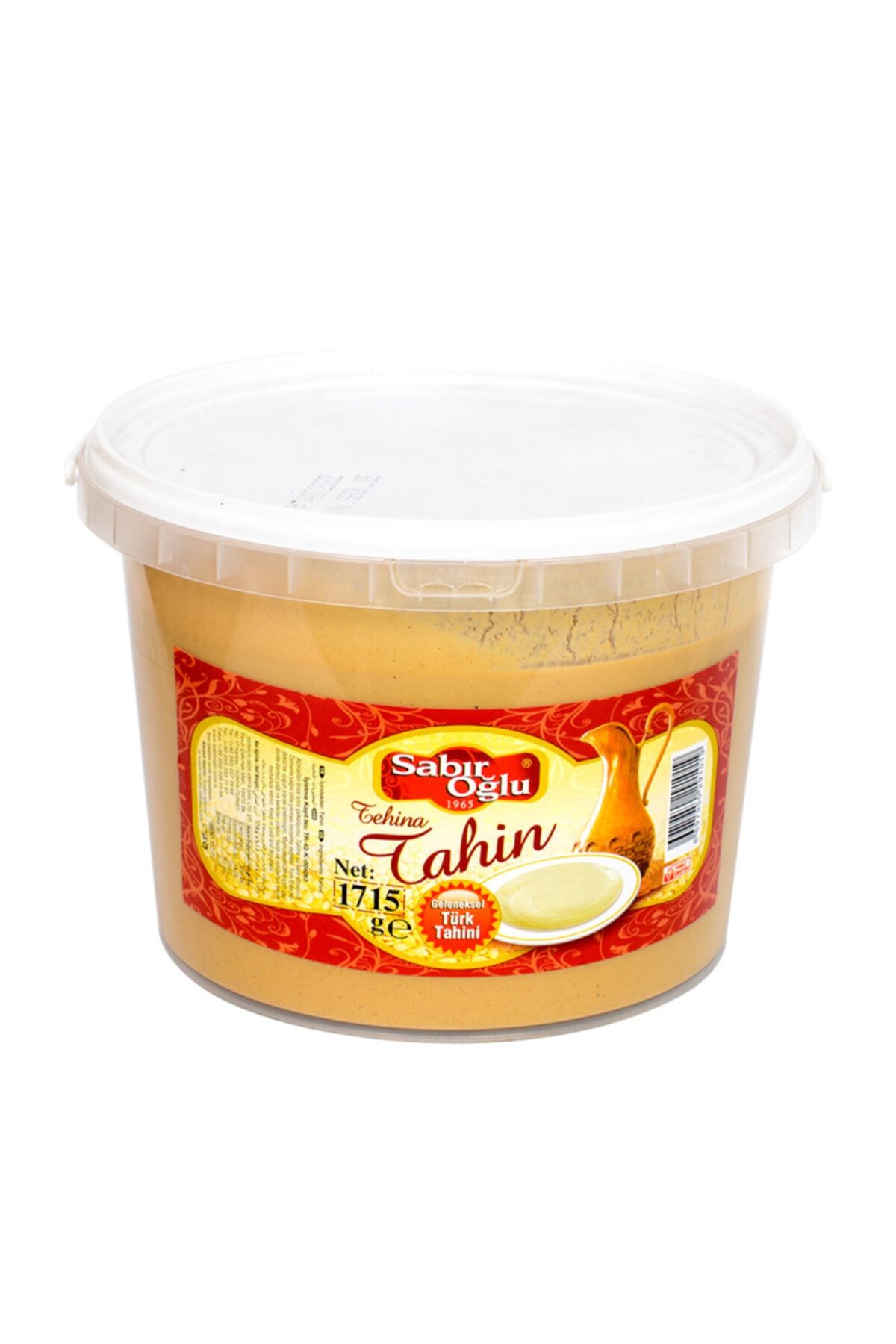 SABIROĞLU Tahin Plastik Kova 1715 Gr