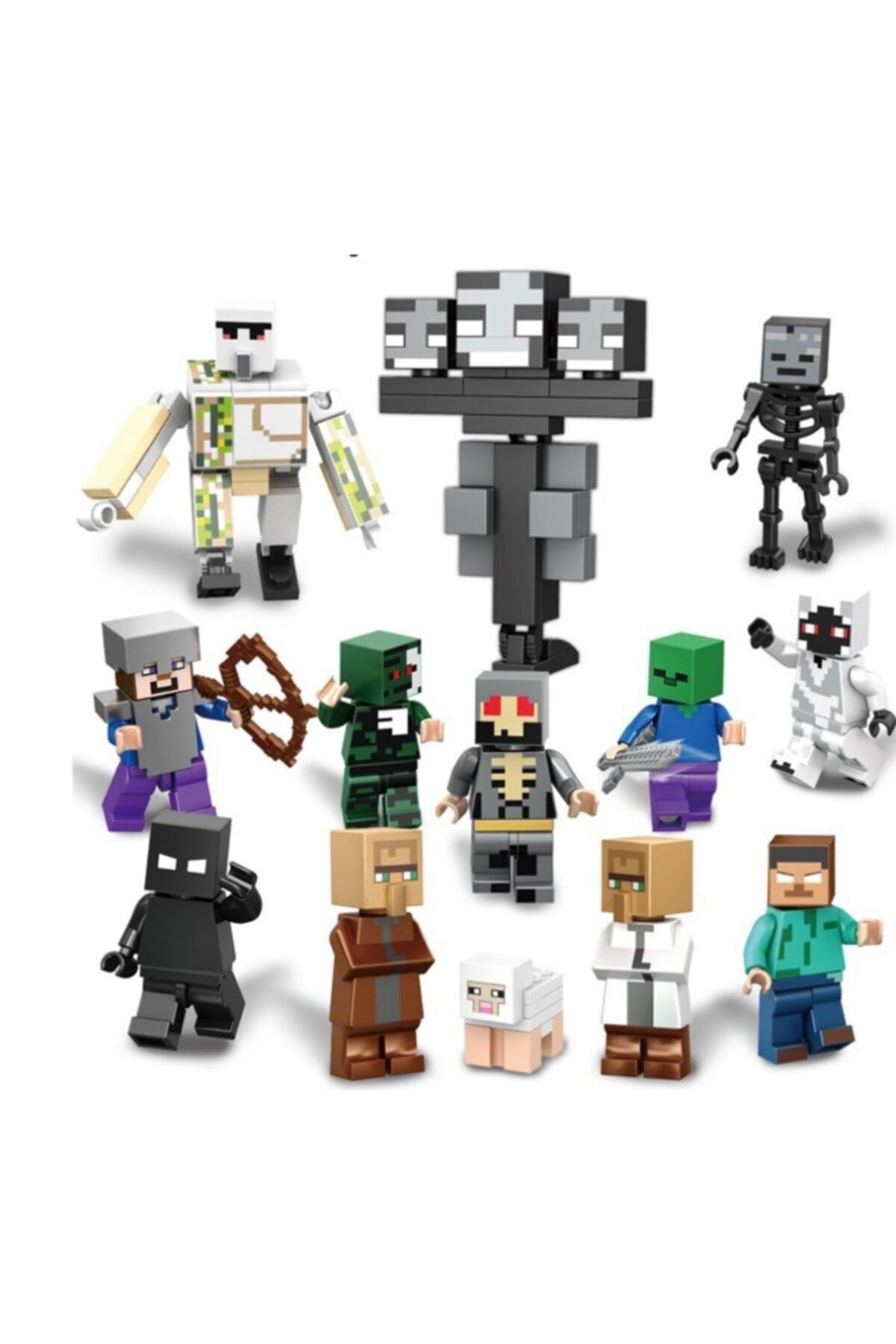 Legoedly Minecraft New Amozon 13 Lü Mini Figür Set