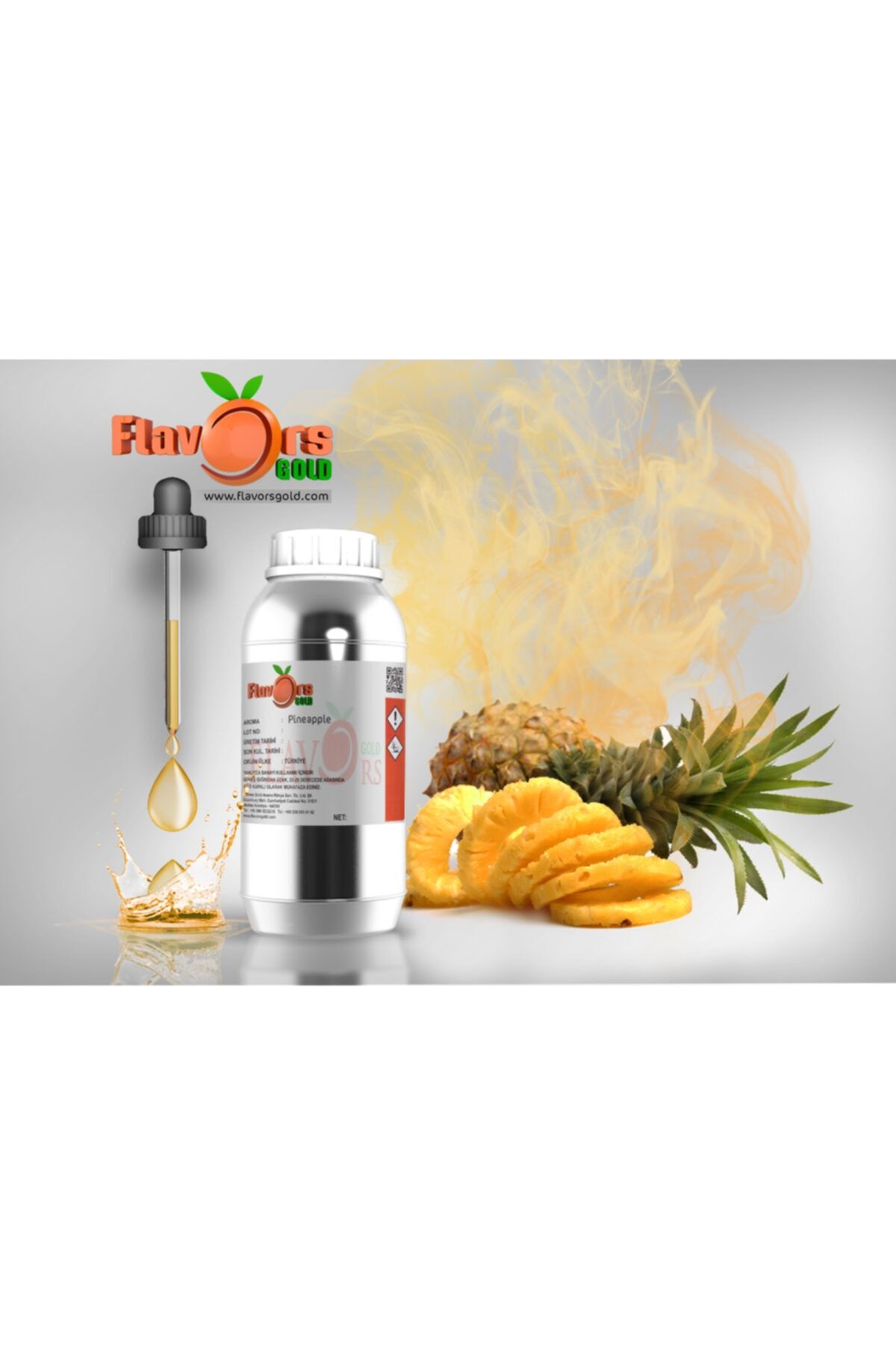GOLD FLAVORS Ananas Emülsiyon Aroması
