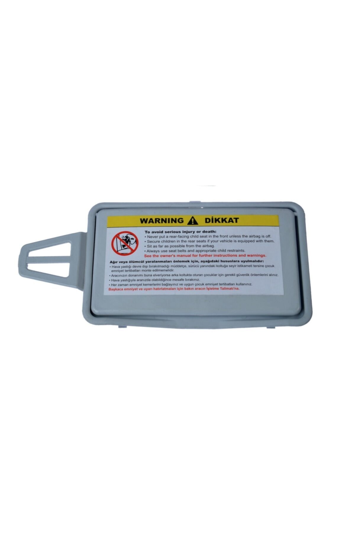 ALPHA AUTO PART Mercedes E Class W211 2003-2009 Için Güneşlik Ayna Kapağı Gri Ren