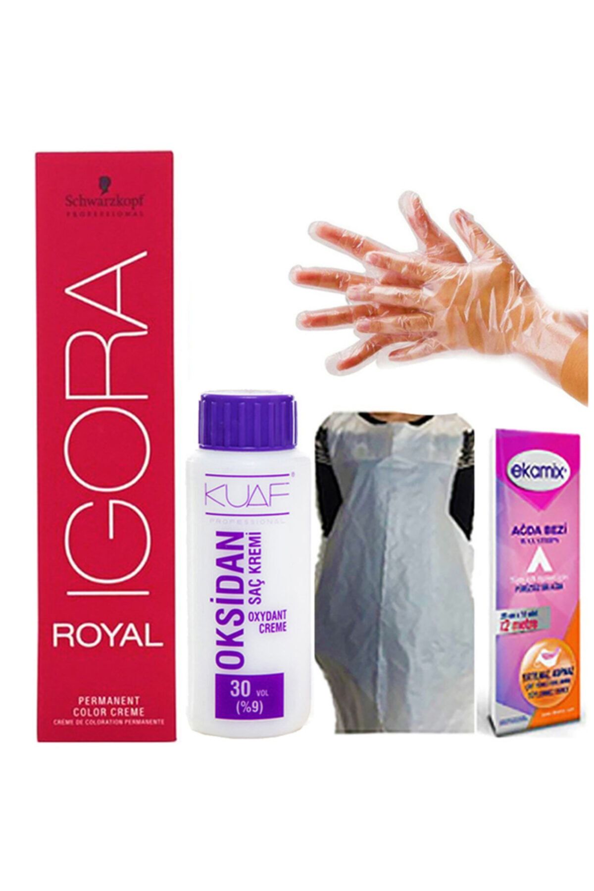 Igora Royal 8-00 Açık Kumral Extra Doğal+ 30vol Oksidan