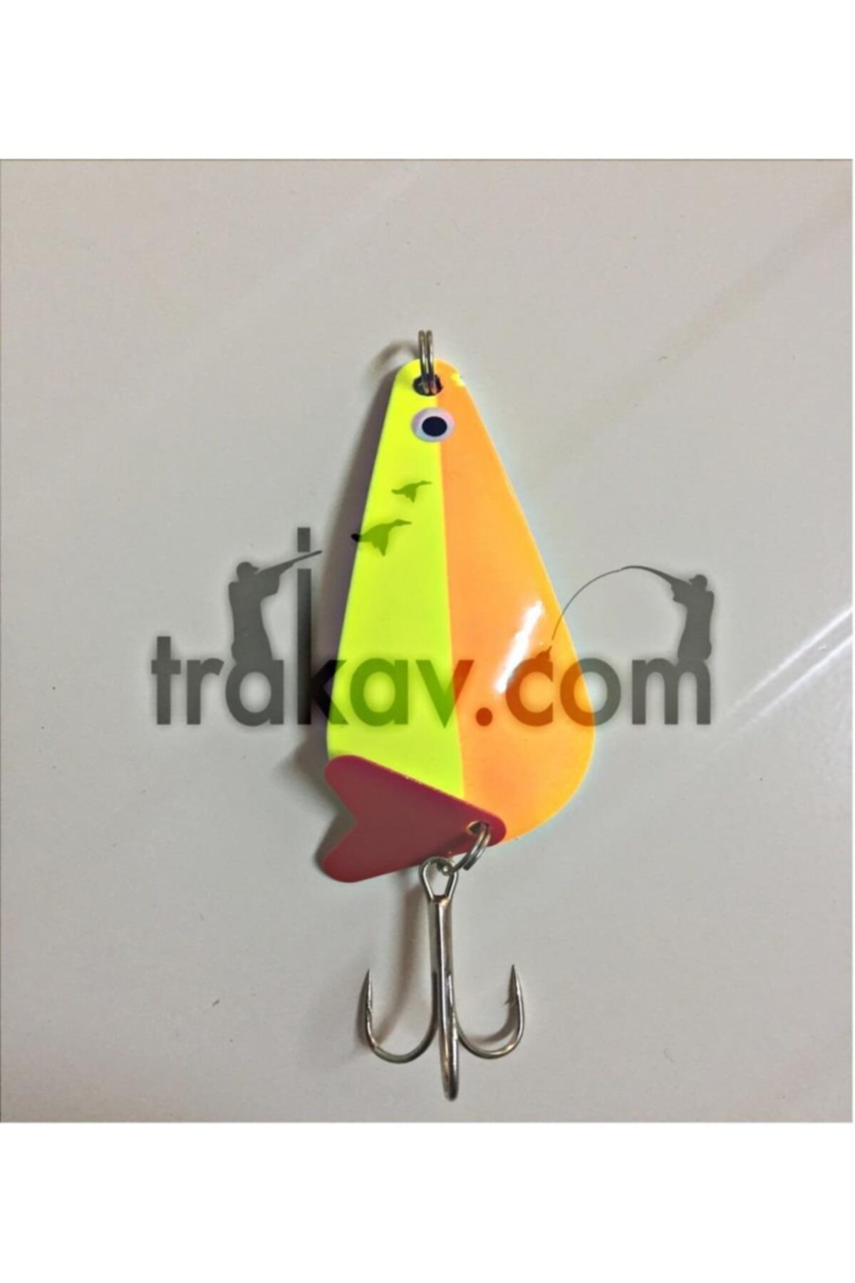 TRAKAV 6135 Kaşık Sınbad 7 Cm 26 Gr Color 09 Turuncu Sarı