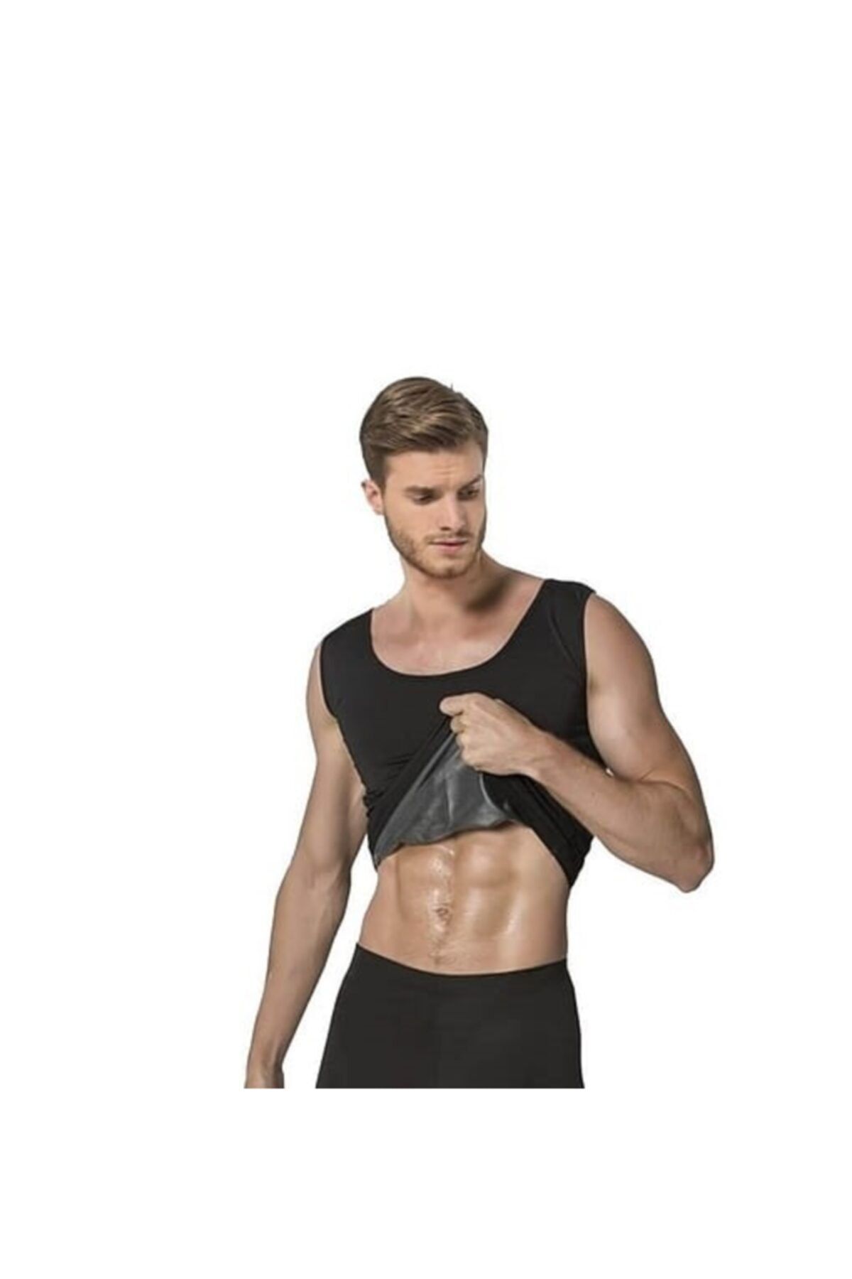 KorseShop Sweet Sauna Fit 1 Beden Termal Erkek Atlet Terleme Spor Ev Korsesi 7 Bedene Kadar