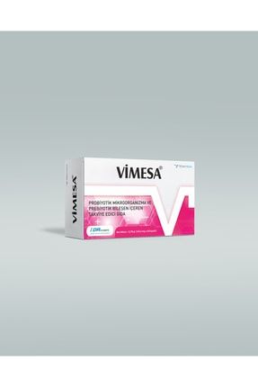 Vimesa Probiyotik Mikroorganizma Ve Prebiyotik Bileşen Içeren Takviye Edici Gıda, 30 Bitkisel Kapsül Image 0