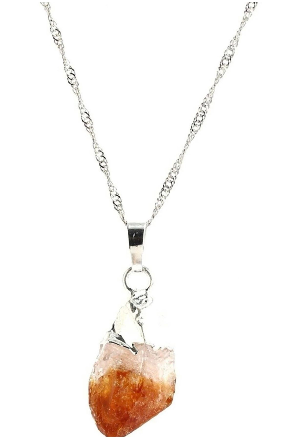 Citrine shop stone necklace
