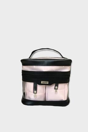 Pembe 4 Lü Seyahat Ve Makyaj Çantası Image 0