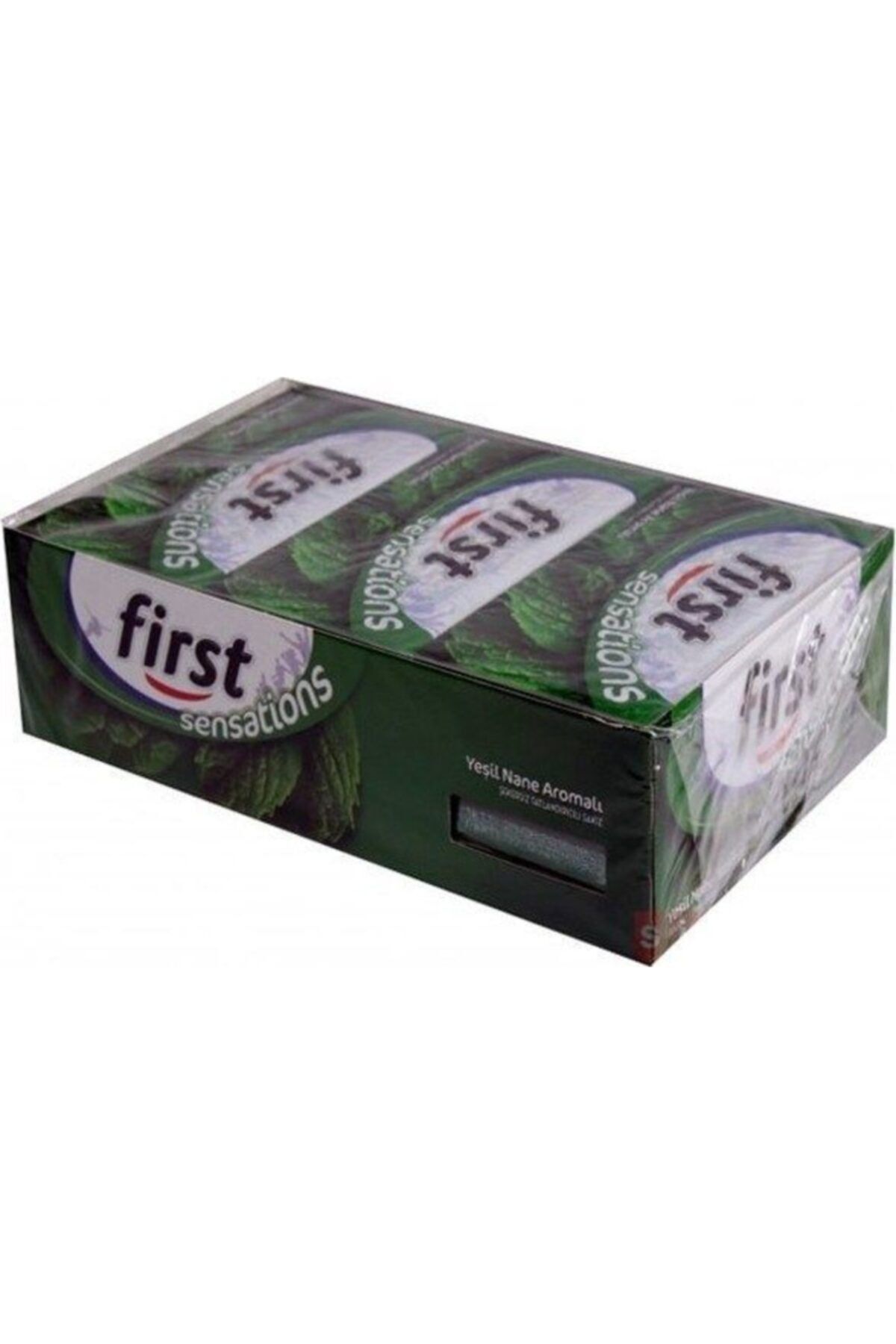 First Sensations Yeşil Nane Aromalı Sakız 27 gr X 12 Li