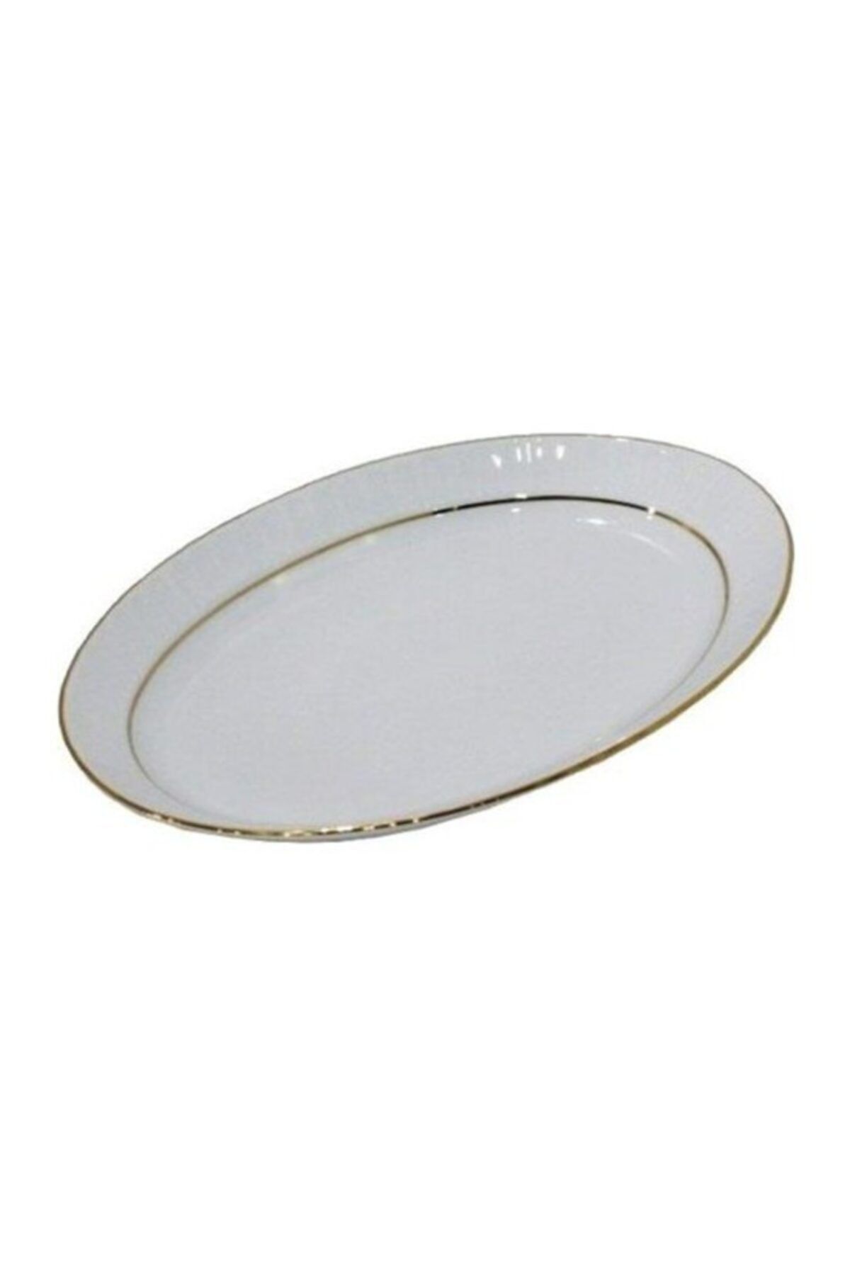Güral Porselen Yaldızlı Küçük Salata Tabağı 25 Cm 3'lü