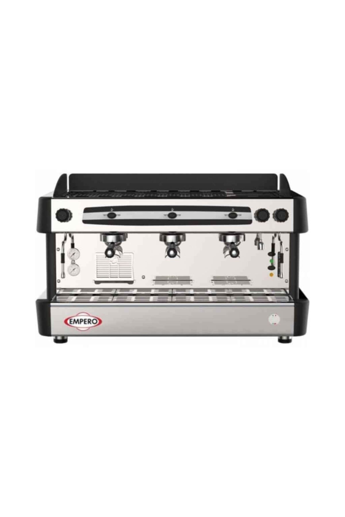 Empero Emp.cpc.3gb Espresso Kahve Mak. - 3 Grup - Yarı Otomatik - Siyah