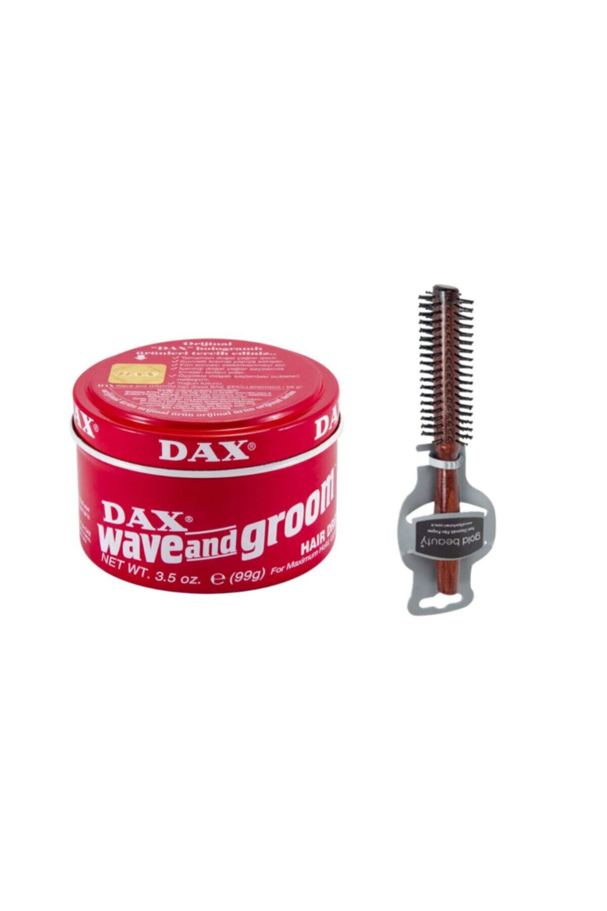 Nano Absolute Gold Beauty Fön Fırçası Profesyonel Isıya Dayanıklı +dax 99 Gr - Yoğun Tutucu Şekillendirici Wax