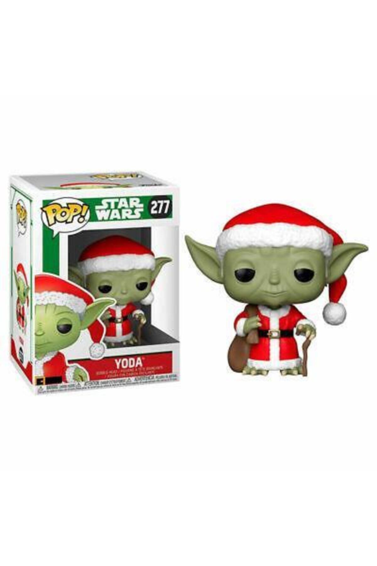 Funko Fgr-pop Star Wars, Holiday Santa Yoda Le