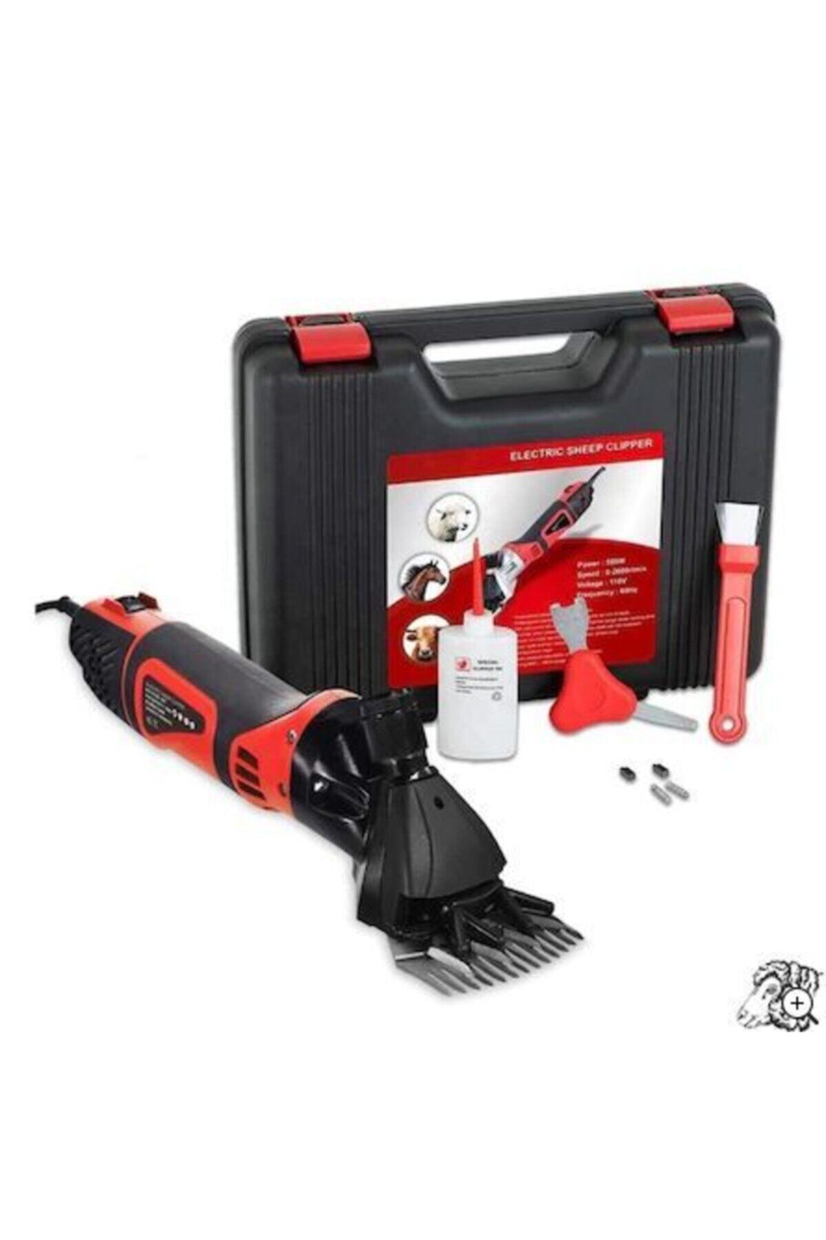 Sheep Clipper 1500 W Sjs Metal Şanzuman Seri Kullanım Tam Professıonel Koyun Kırkım Makinası